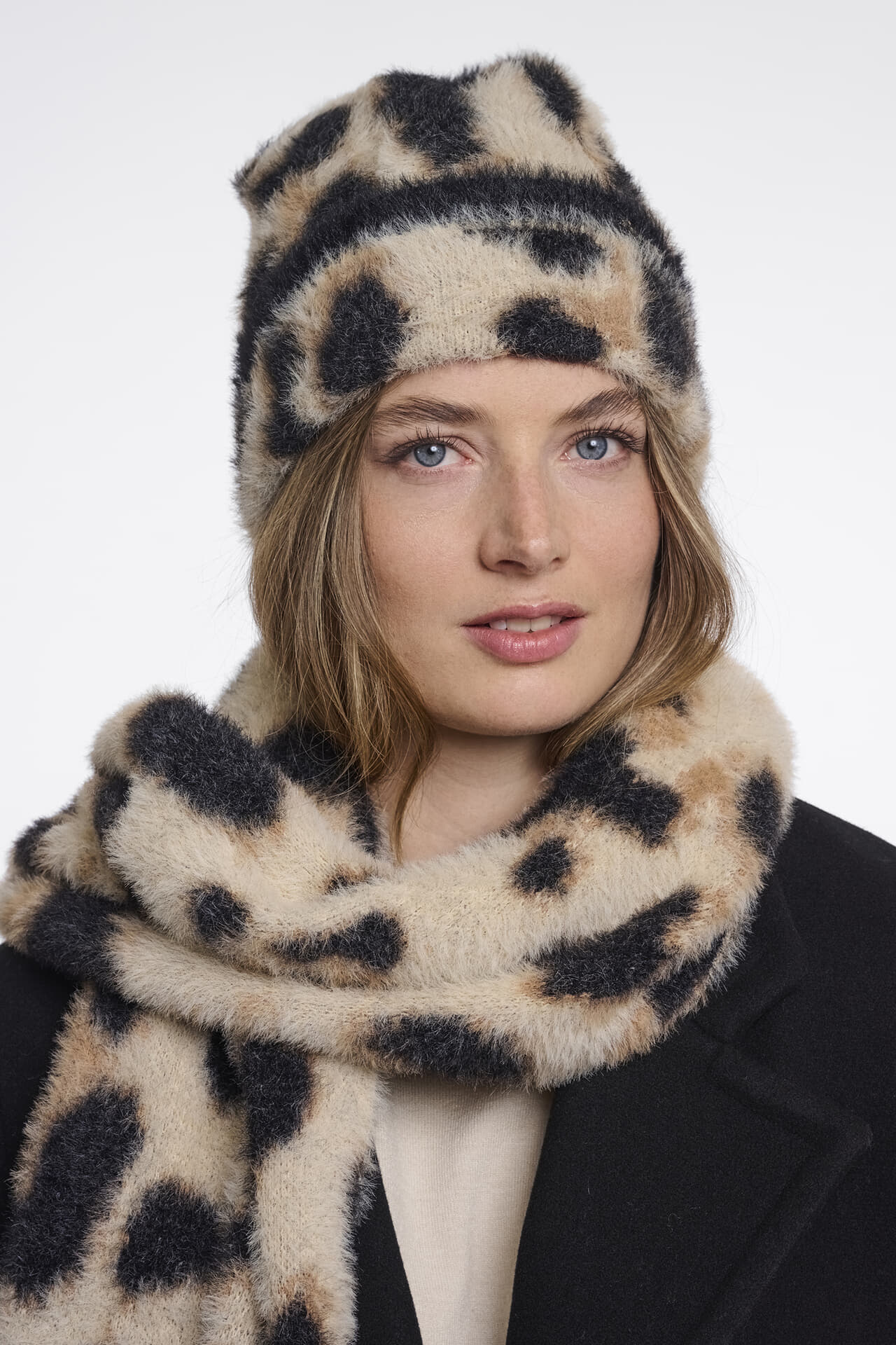 Rino & Pelle Muts Raaza met Print Beige