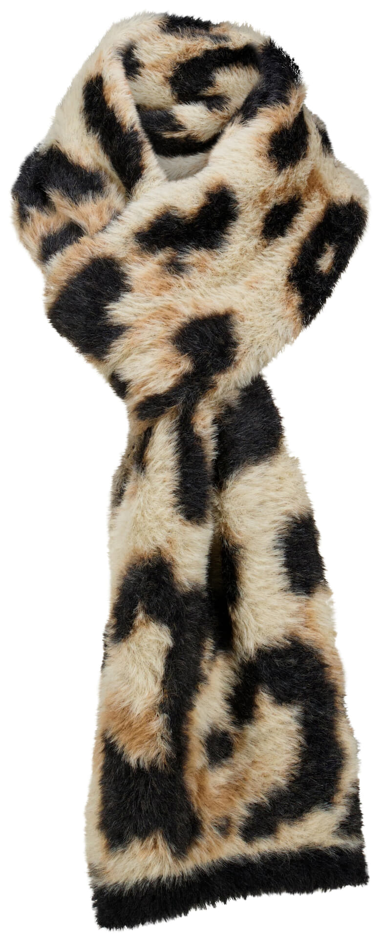 Rino & Pelle Sjaal met Print Beige
