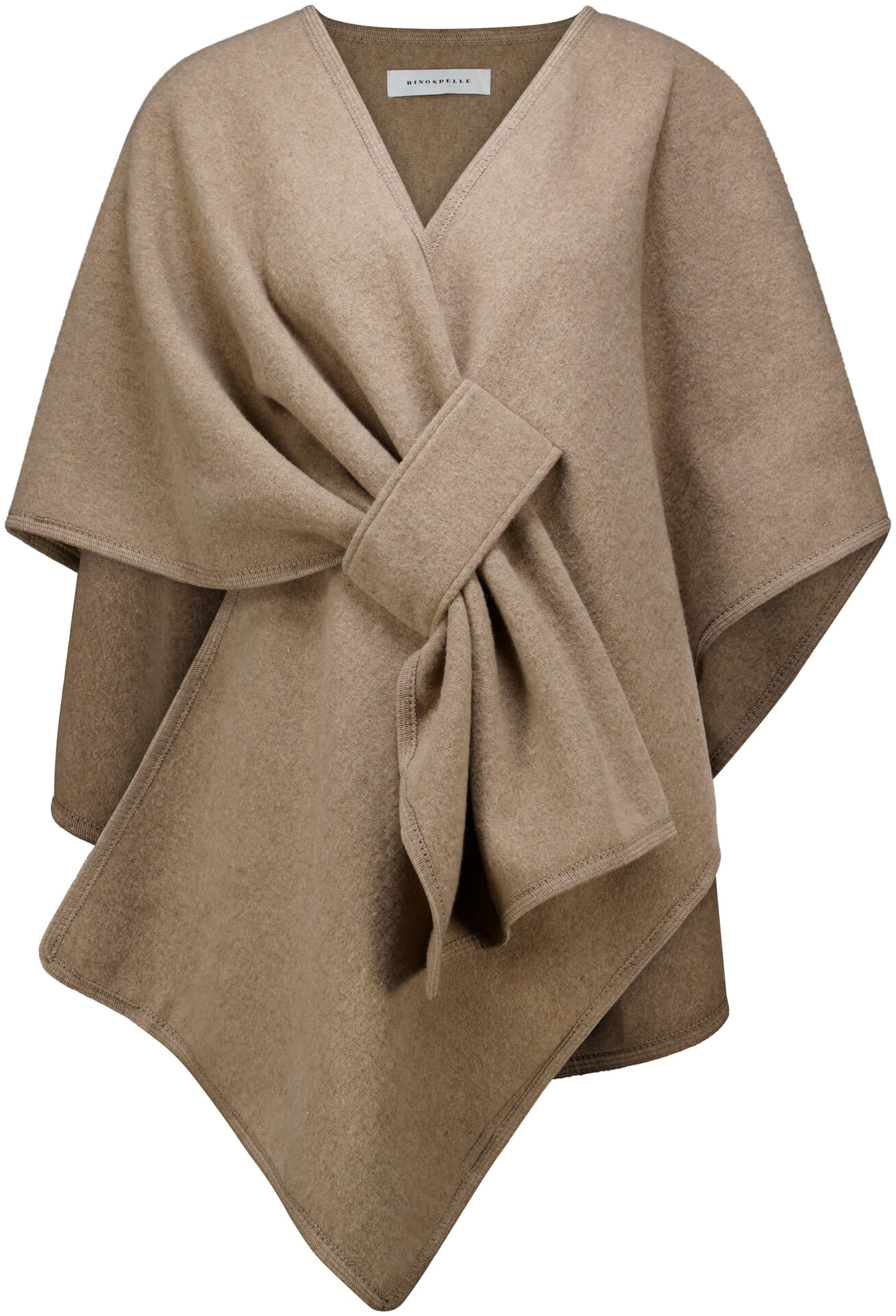 Rino & Pelle Poncho Marwa Taupe