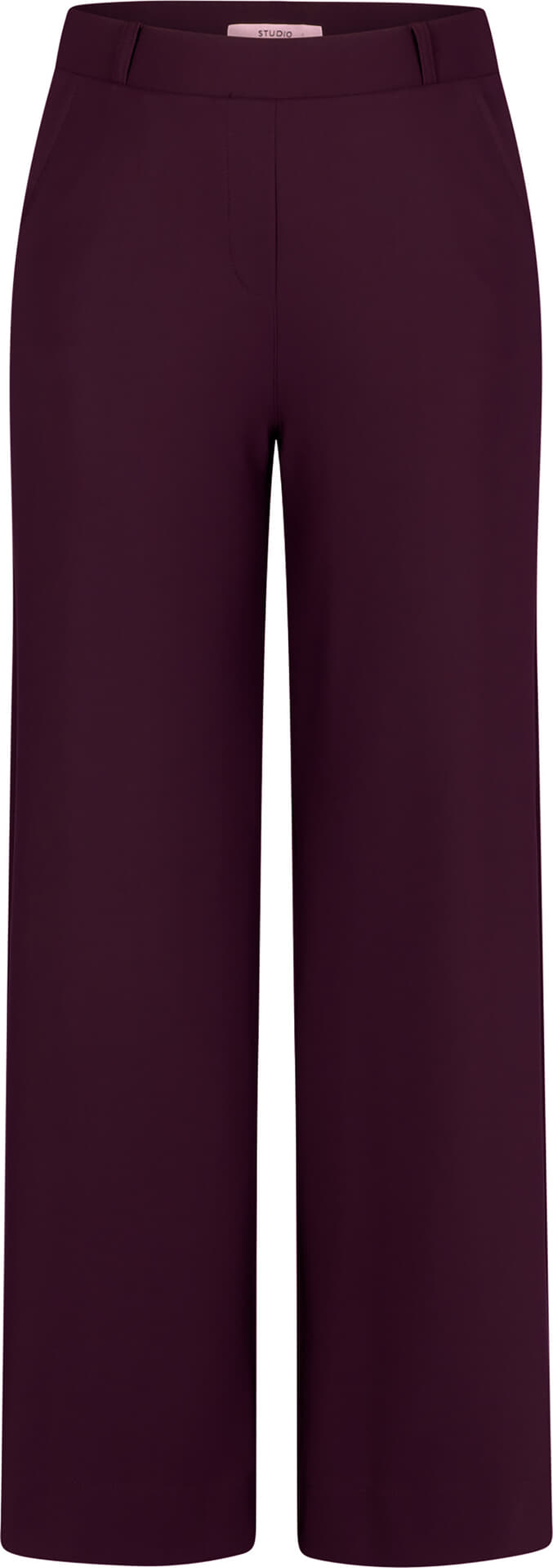 Studio Anneloes Broek Lexie Bonded Bordeaux Rood