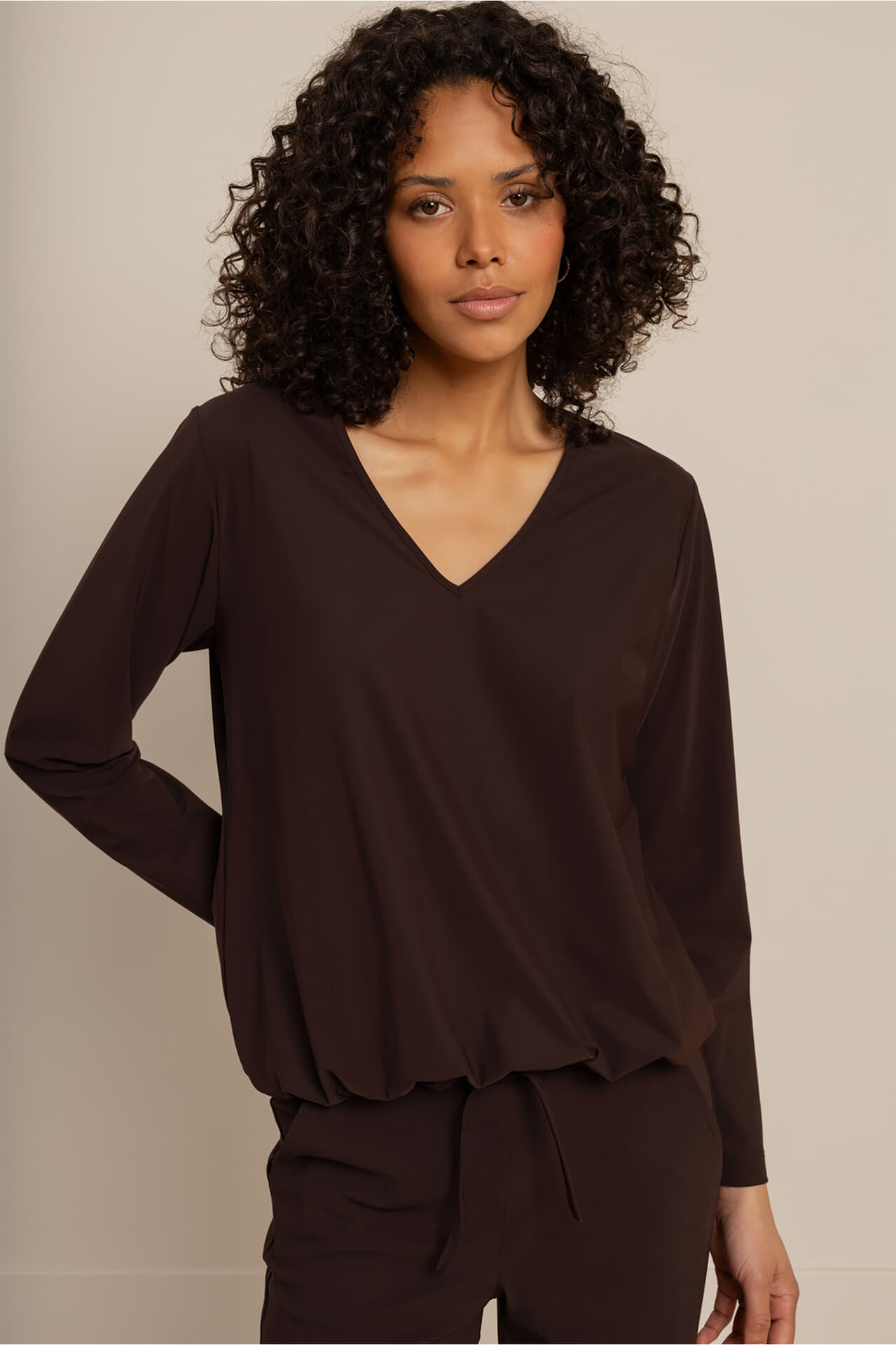 Studio Anneloes Top Vicky Bruin