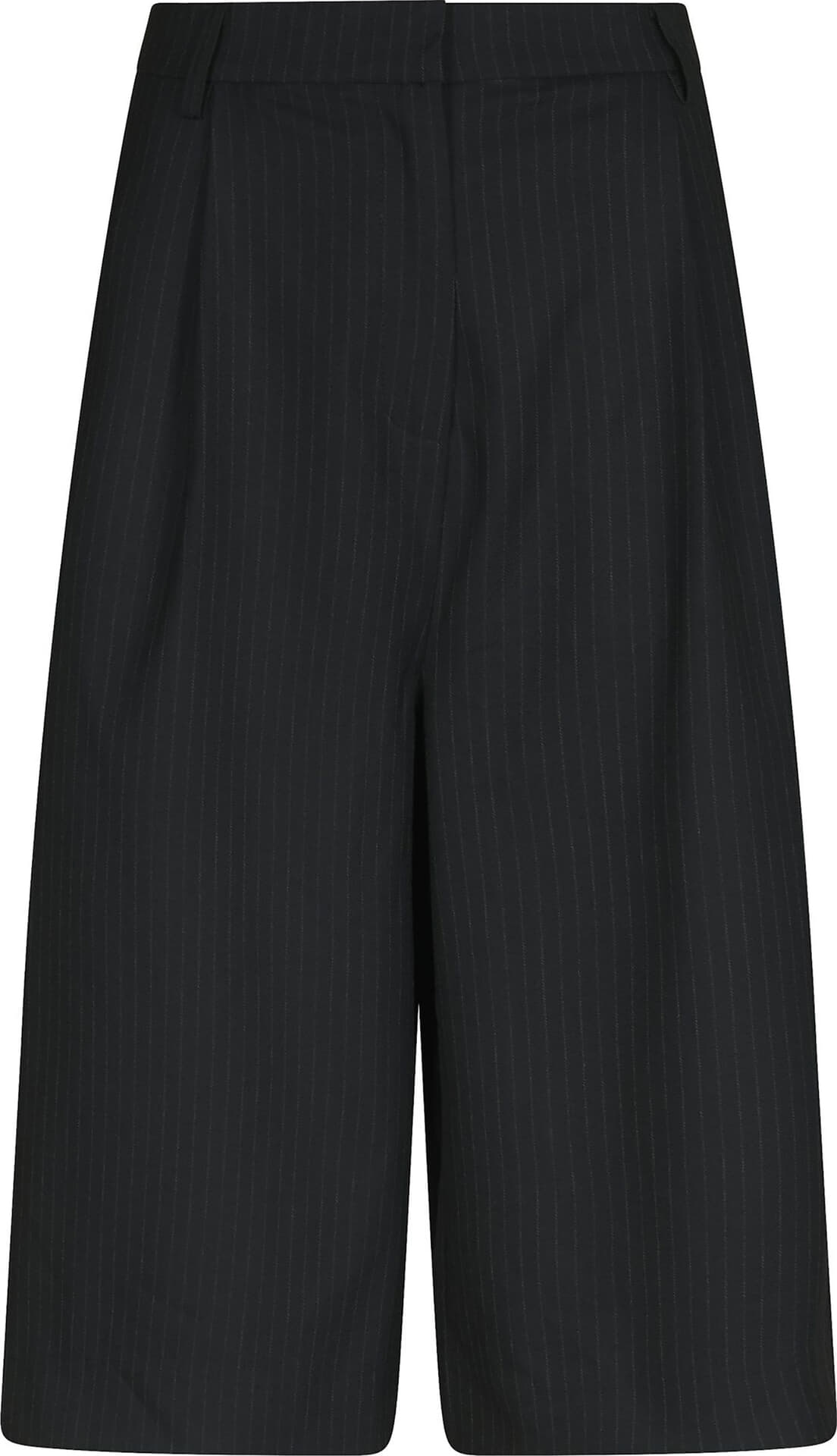 Neo Noir Short Rima Slim Pinstripe Lang Navy