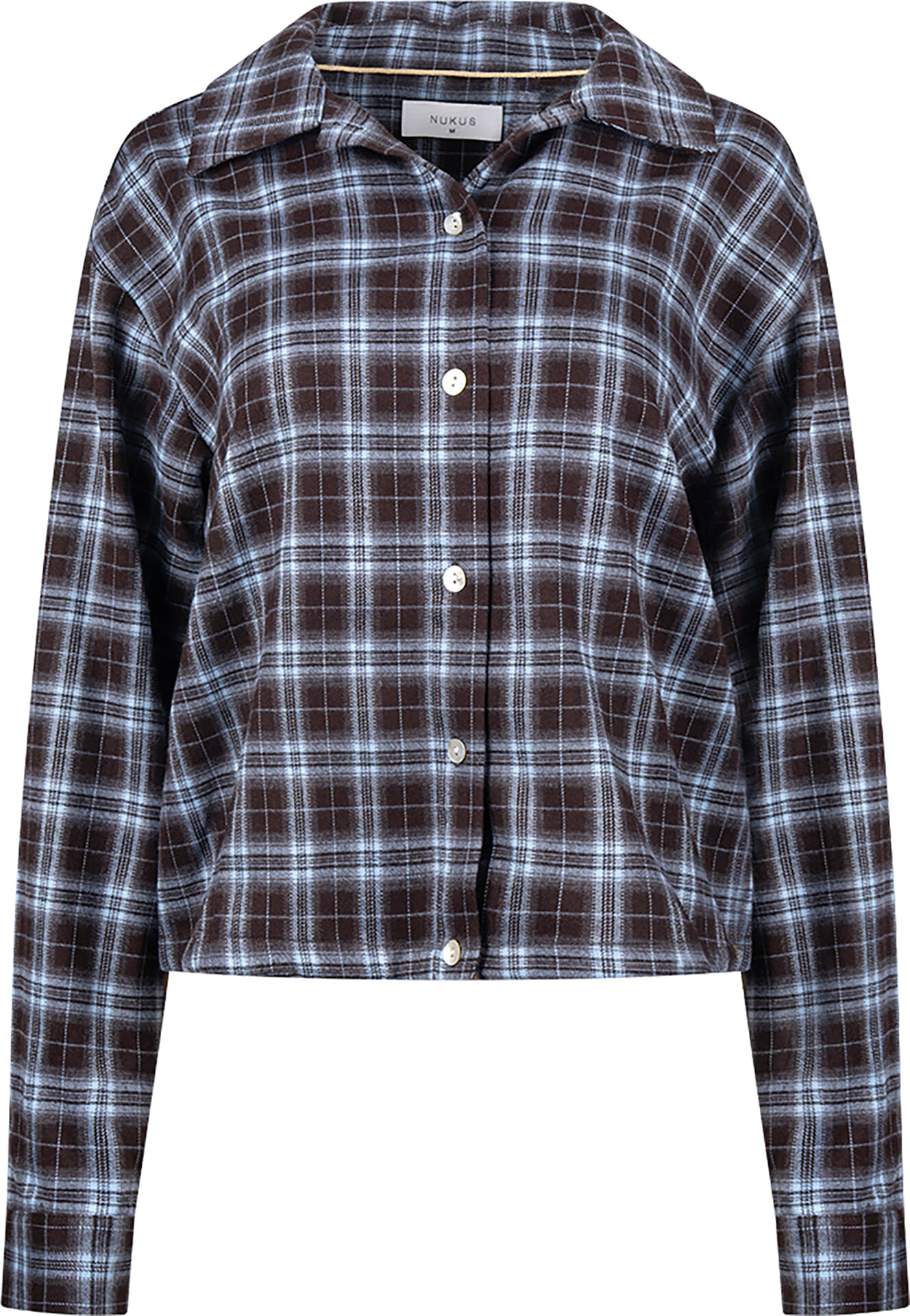 Nukus Blouse Newport Check Bruin