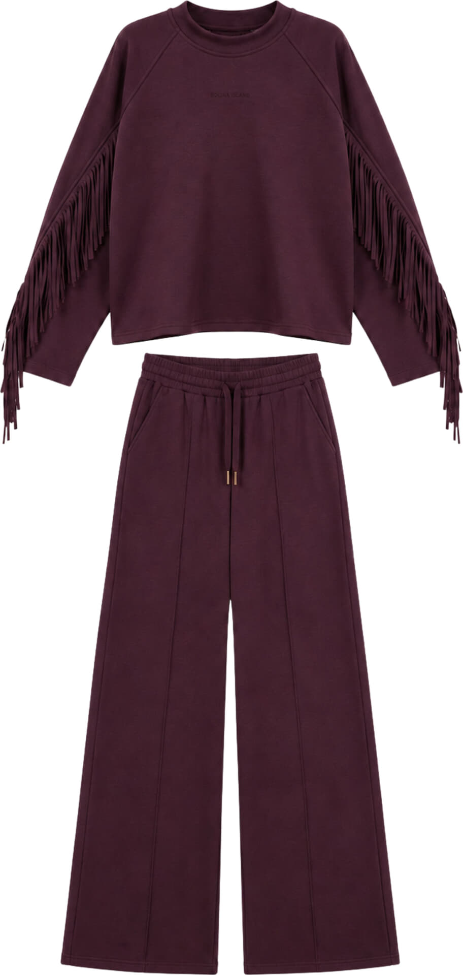 Bolina Island Jogging Set Amber Bordeaux Rood