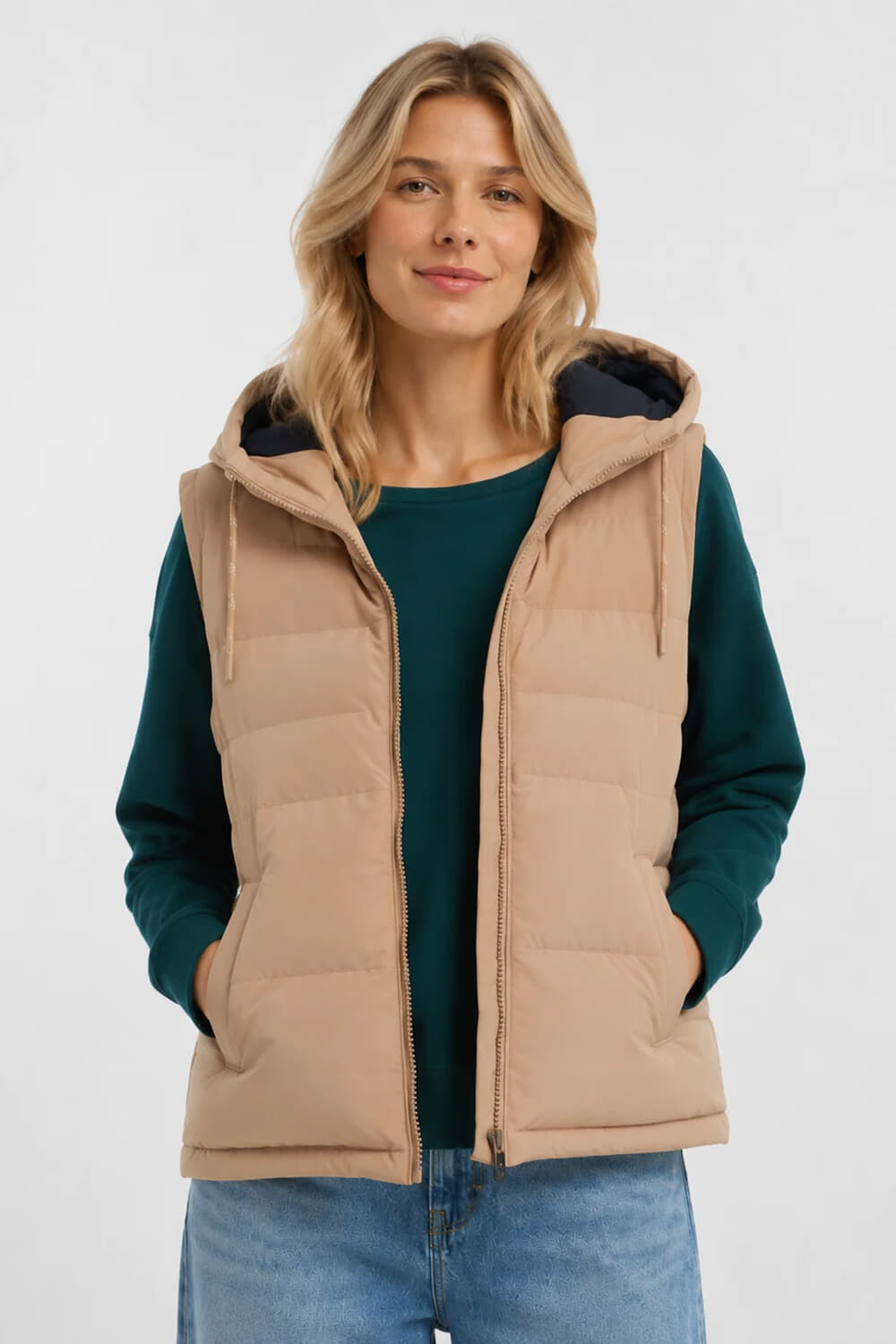 Elbsand Bodywarmer Tharu Bruin