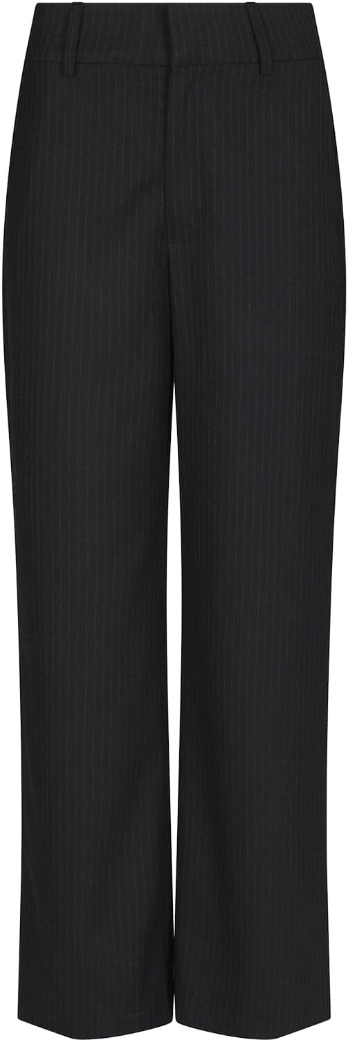 Neo Noir Pantalon Nathalie Slim Pinstripe Navy