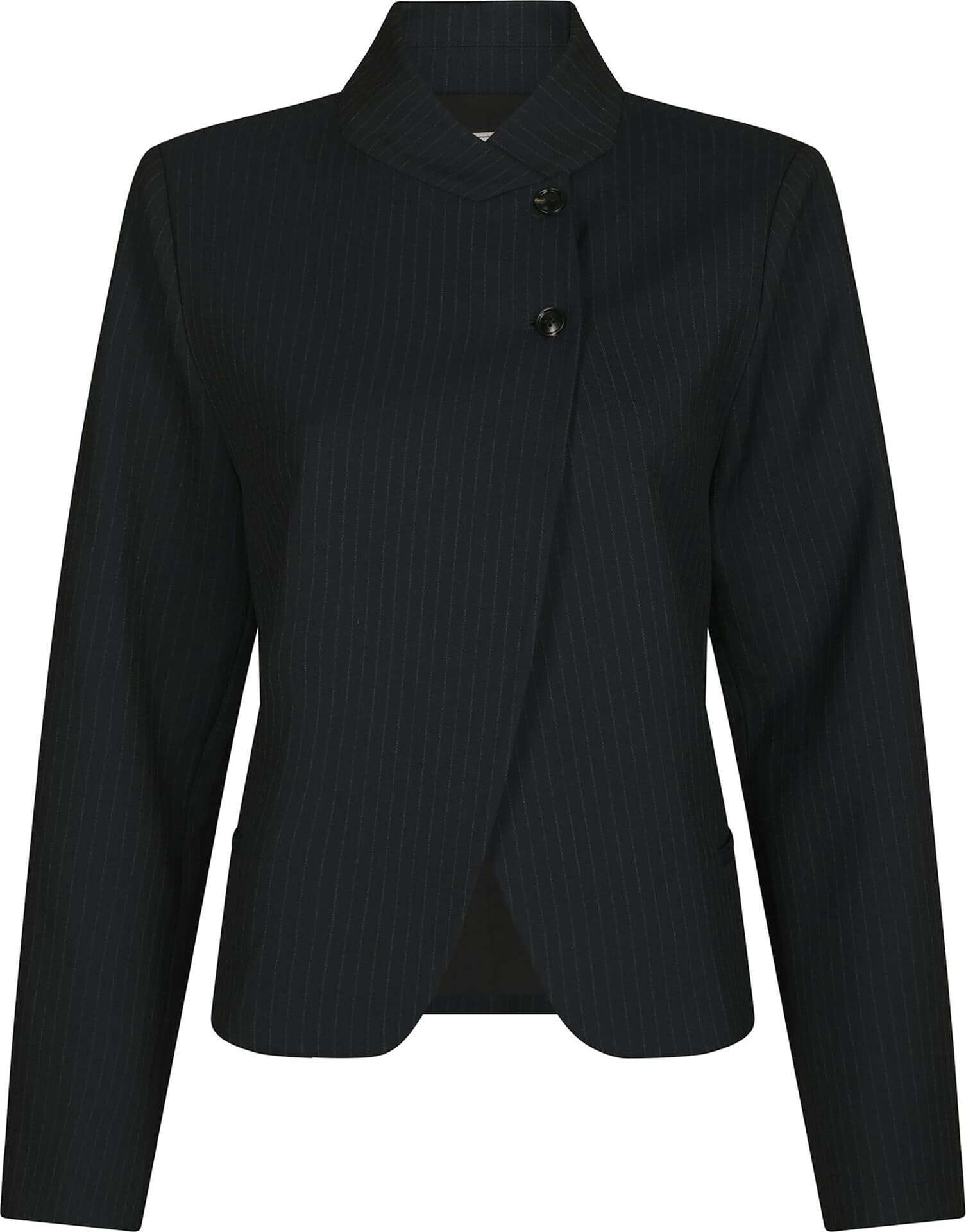Neo Noir Blazer Tiria Slim Pinstripe Navy