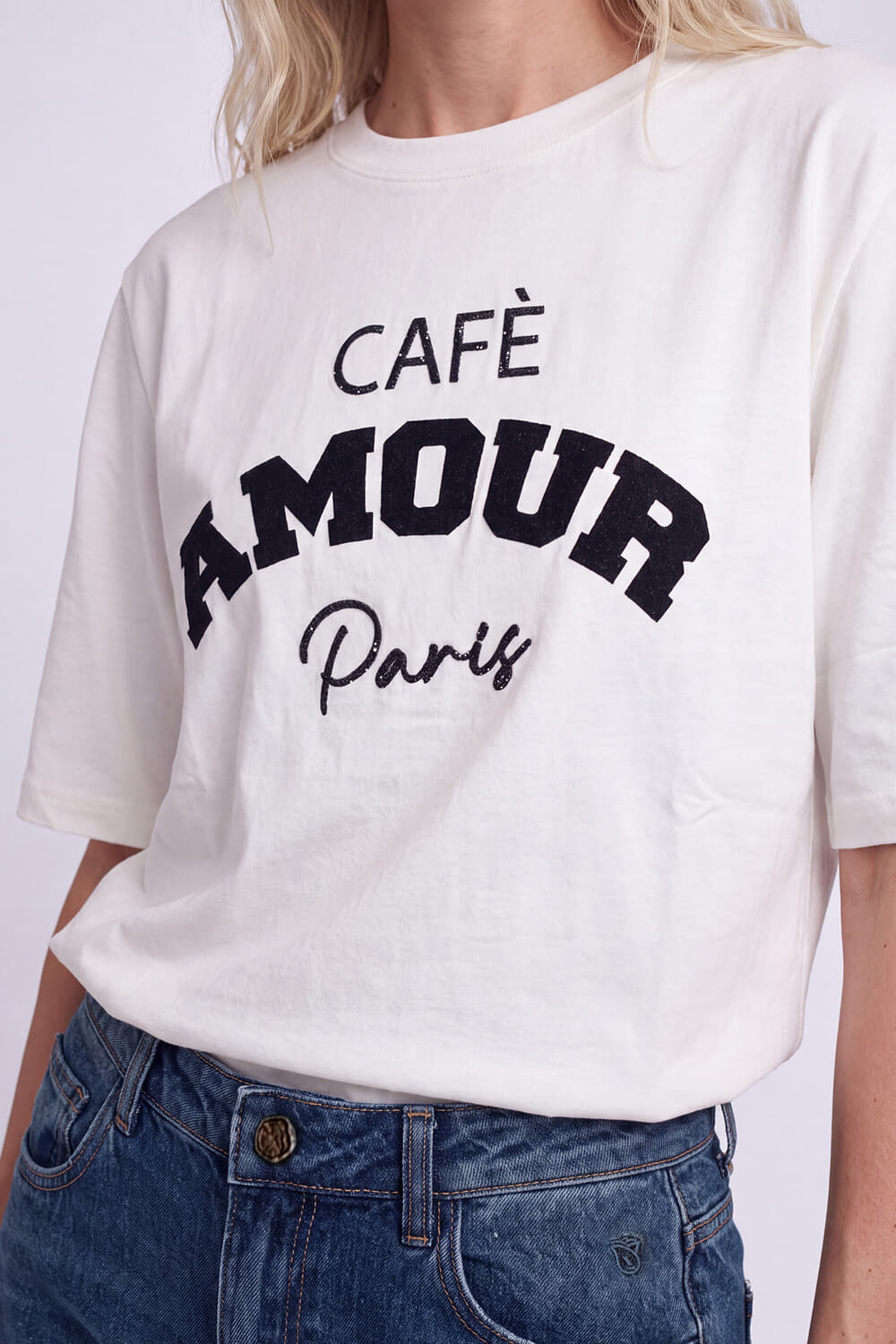Florez T -Shirt Amour Wit