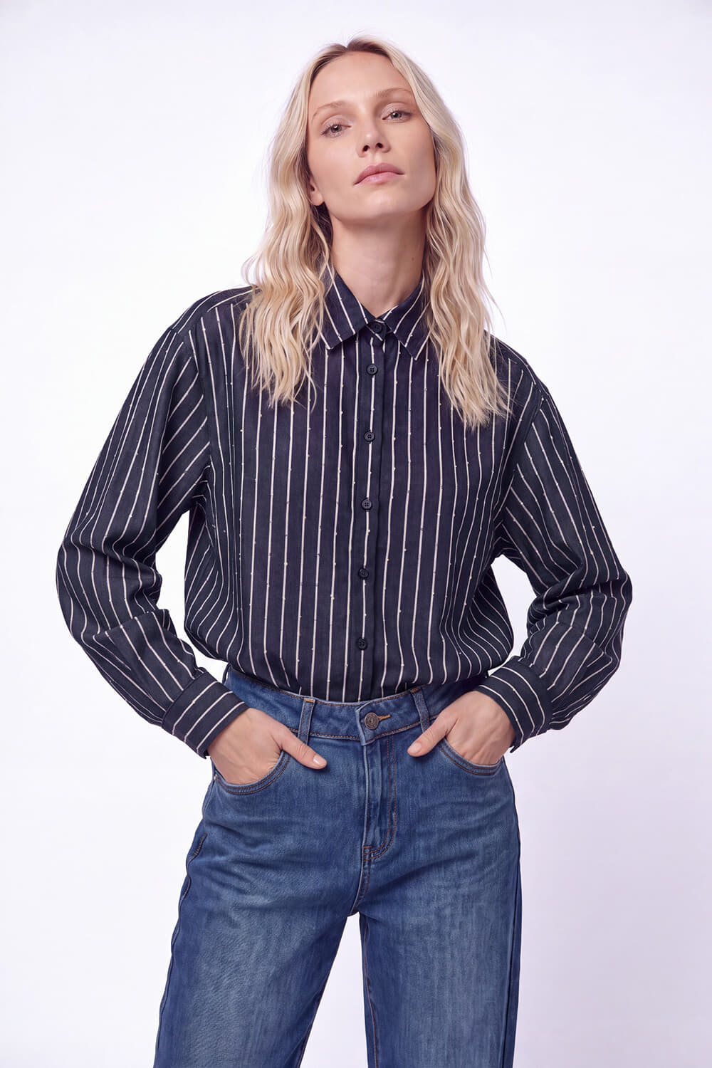 Florez Blouse  Lona Jeans Light