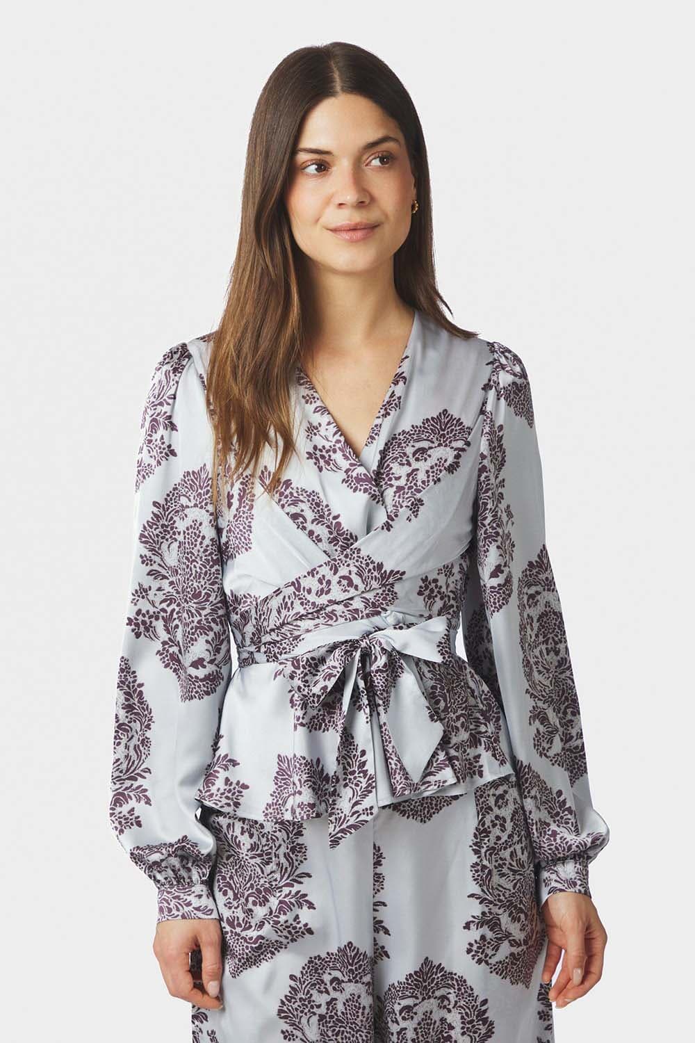 Neo Noir Blouse Rista Deco Drop Blauw