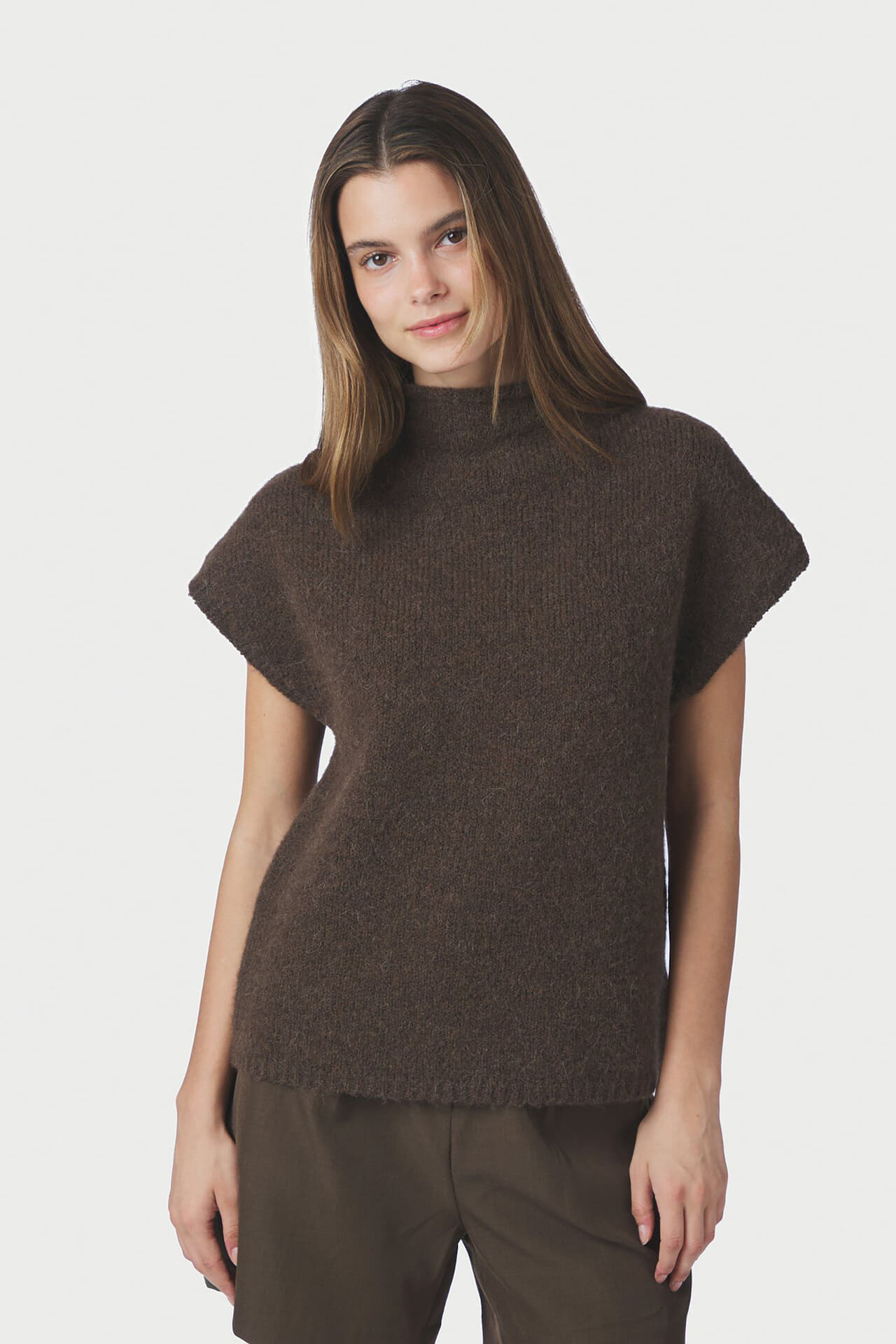 Neo Noir Gebreide Top Jona Bruin