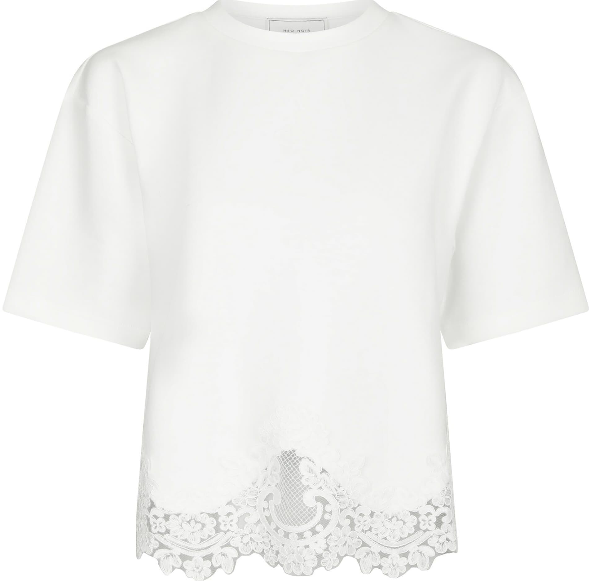Neo Noir T-shirt Iria Lace Wit