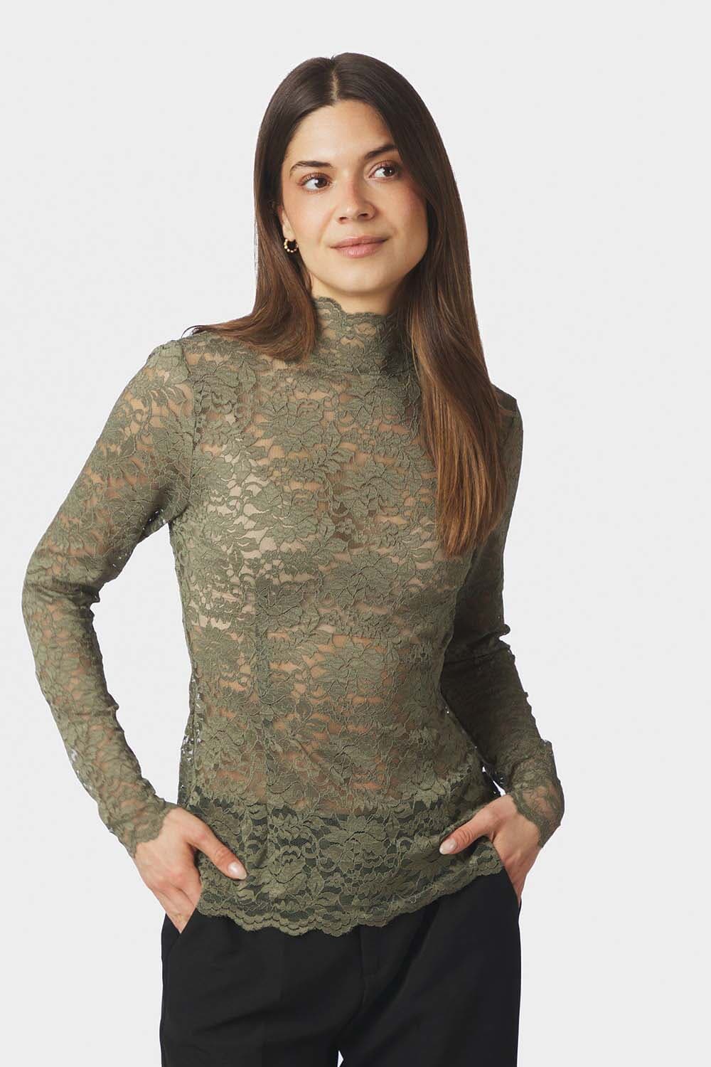 Neo Noir Top Liza Army