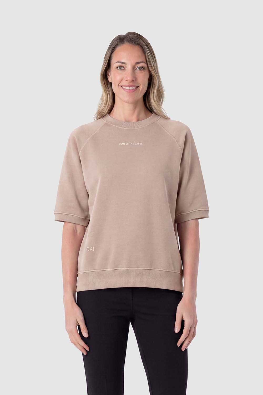 Senses The Label Sweater Beige