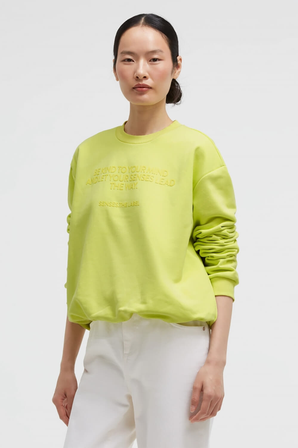 Senses The Label Sweatshirt Groen