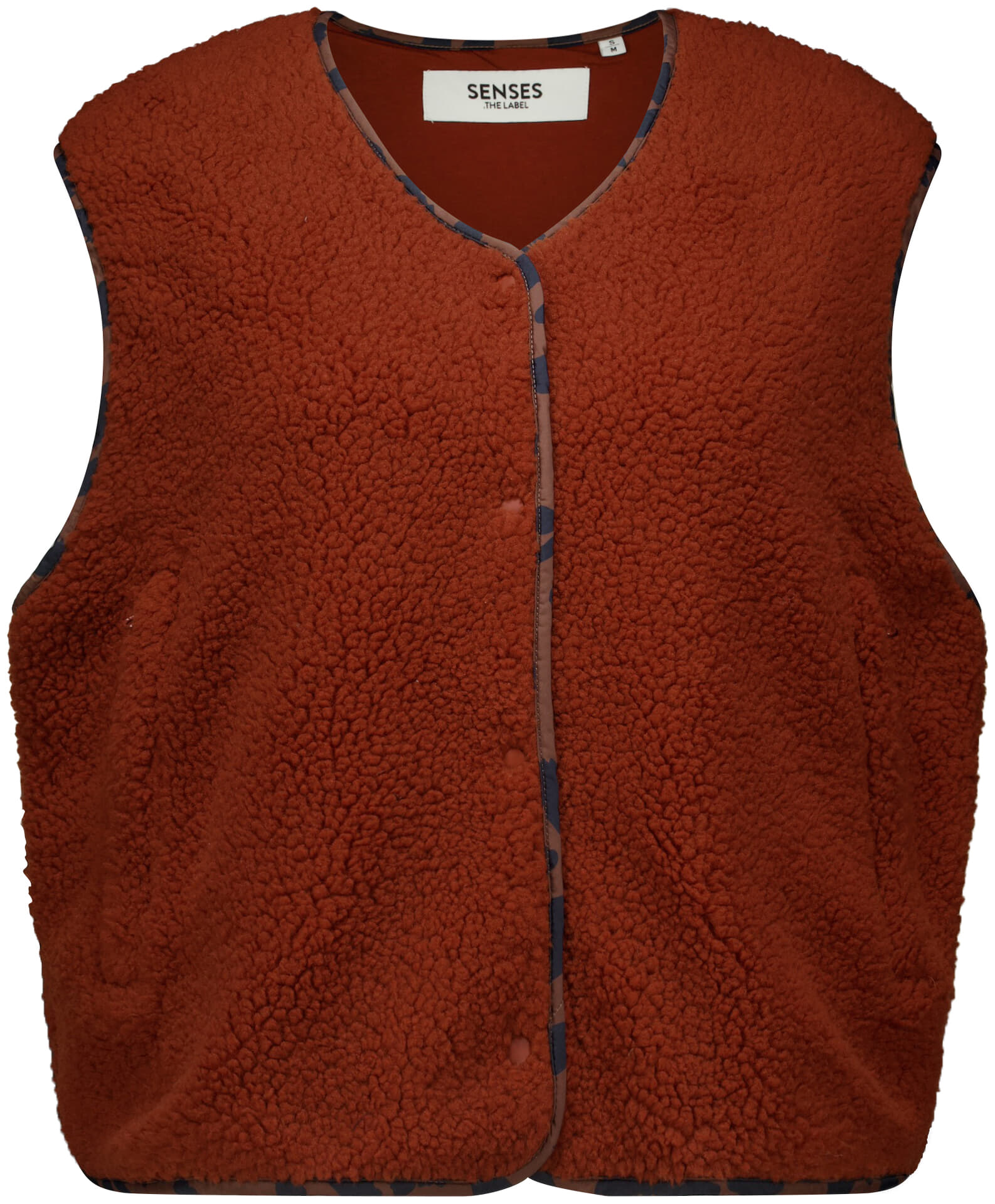 Senses The Label Gilet Camel