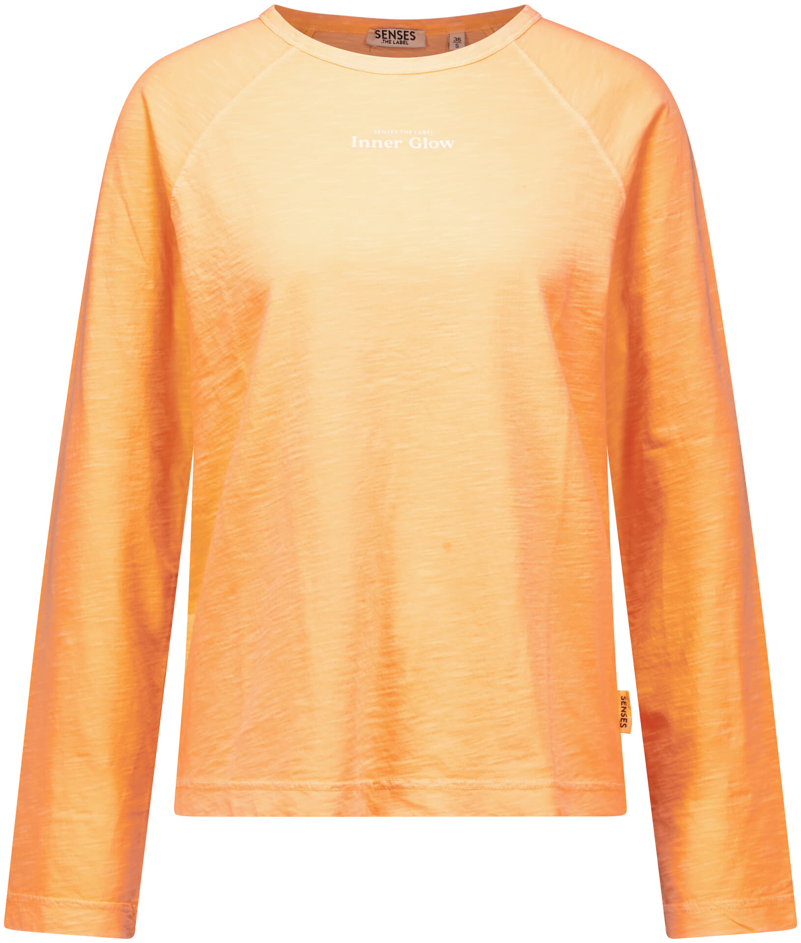 Senses The Label Longsleeve Oranje