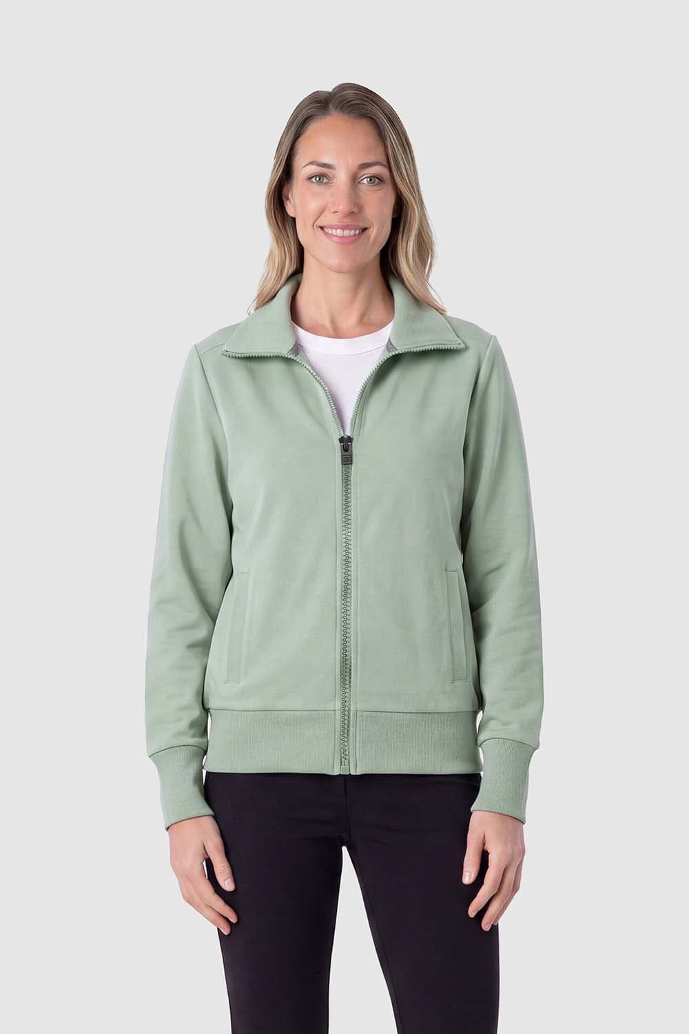 Elbsand Sweatvest Alvis Groen
