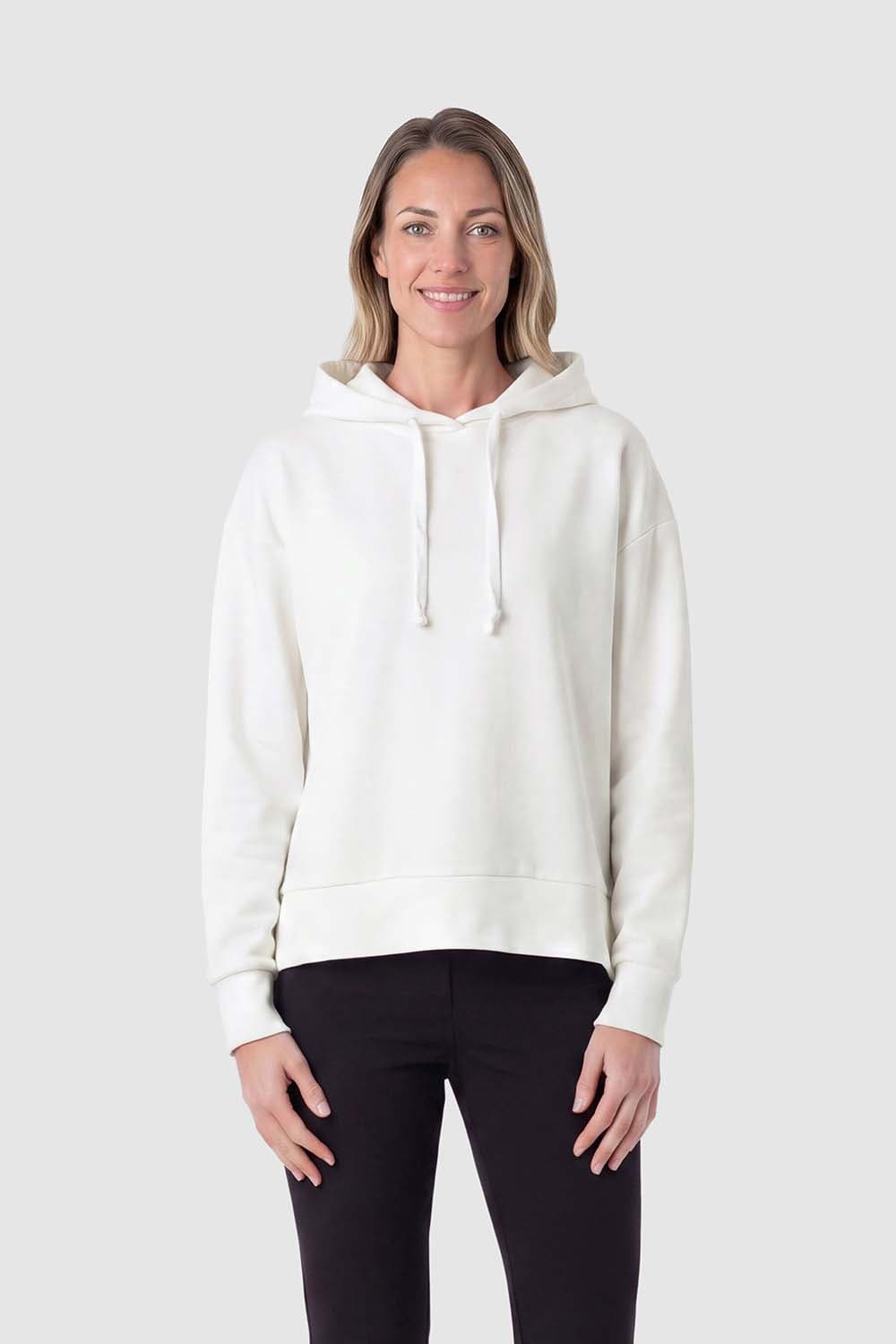 Elbsand Hooded Sweater Marla Off White