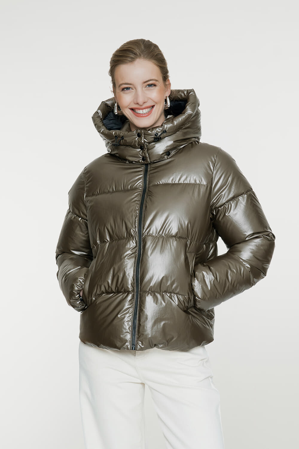 Geisha Jack Metallic Met Cappuchon Bruin