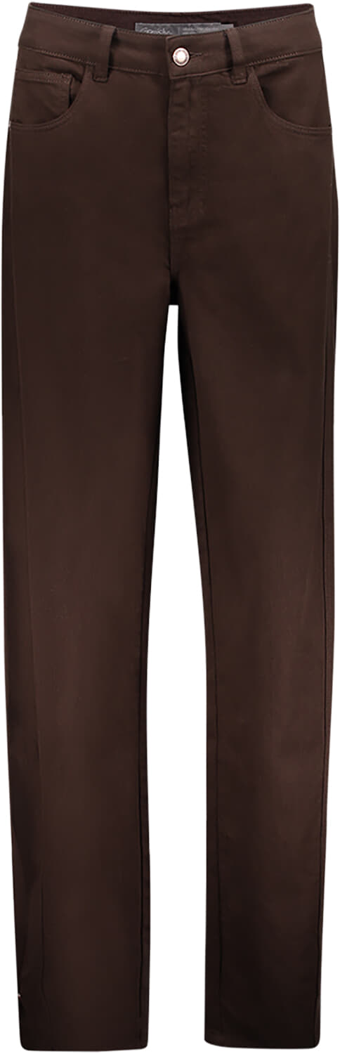 Geisha Jeans Balloon Snaps Bruin