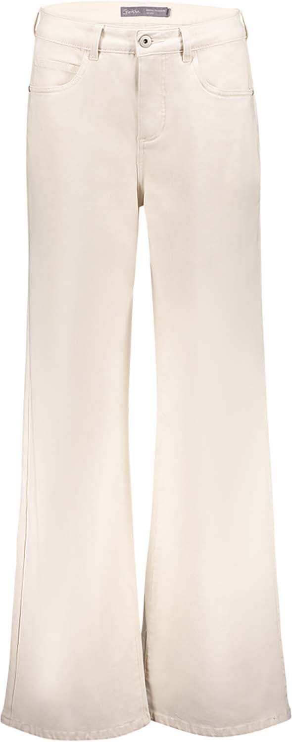 Geisha Jeans Wide Off White