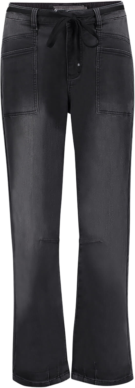 Geisha Jeans baggy big pockets Grijs