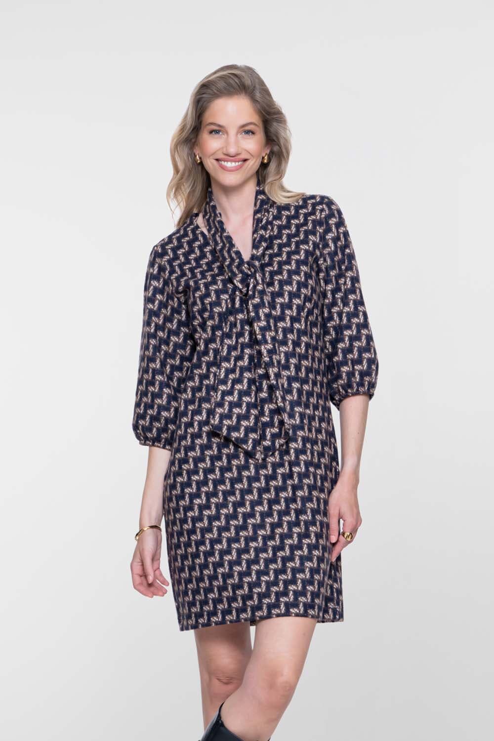 Geisha Jurk Navy