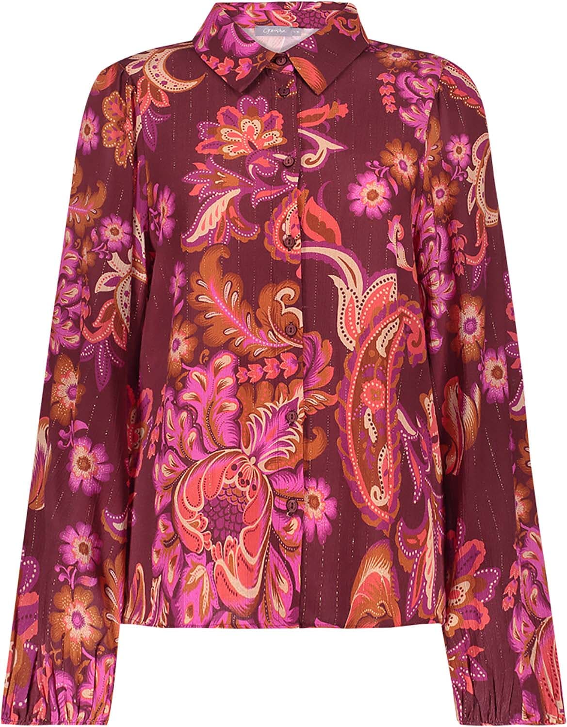 Geisha Blouse Fuchsia