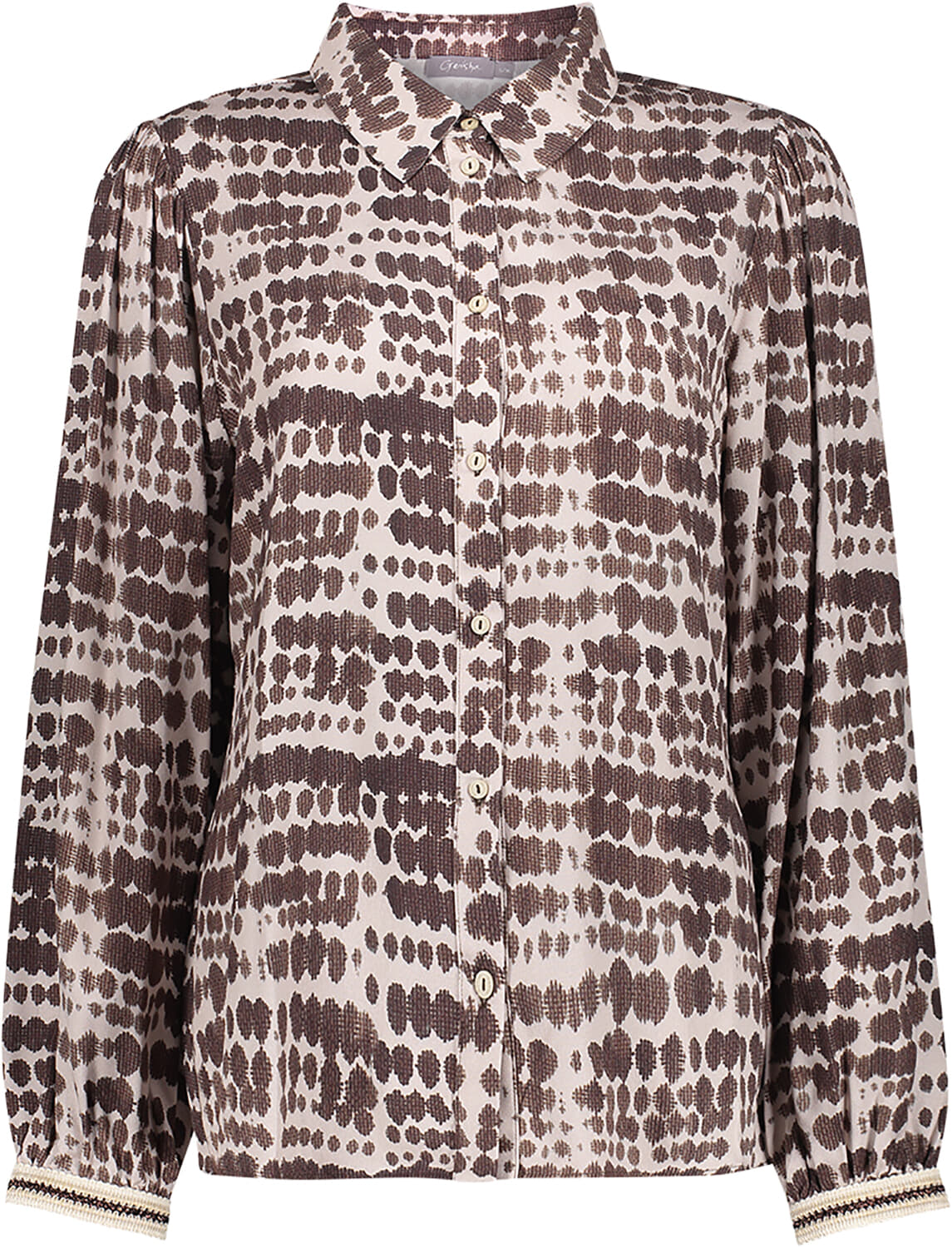 Geisha Blouse Bruin
