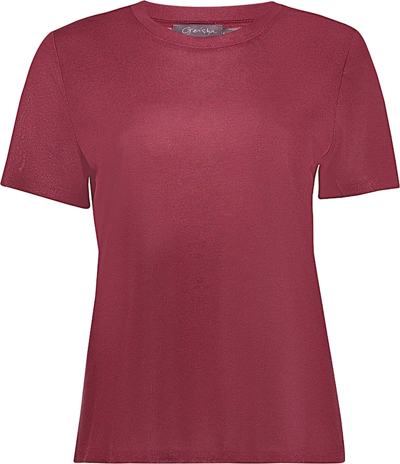 Geisha Top Bordeaux Rood