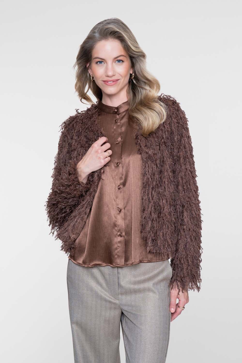 Geisha Vest Hairy Bruin