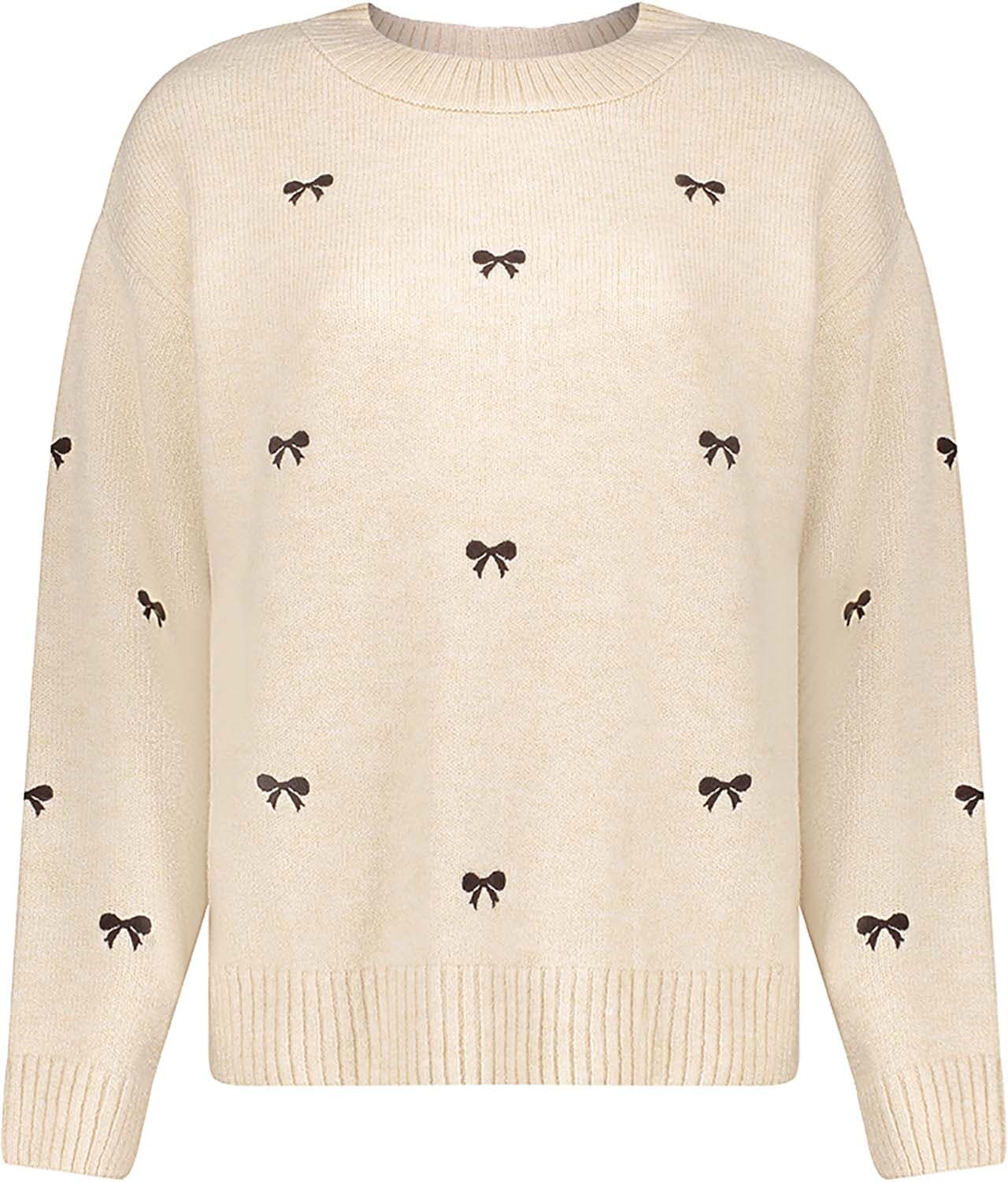 Geisha Pullover Embro Bowtie Kaki