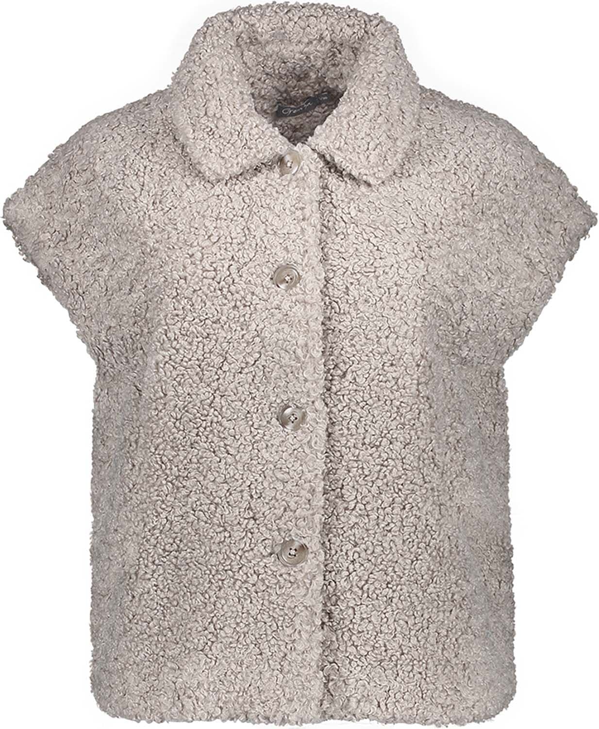 Geisha Gilet Teddy Kaki