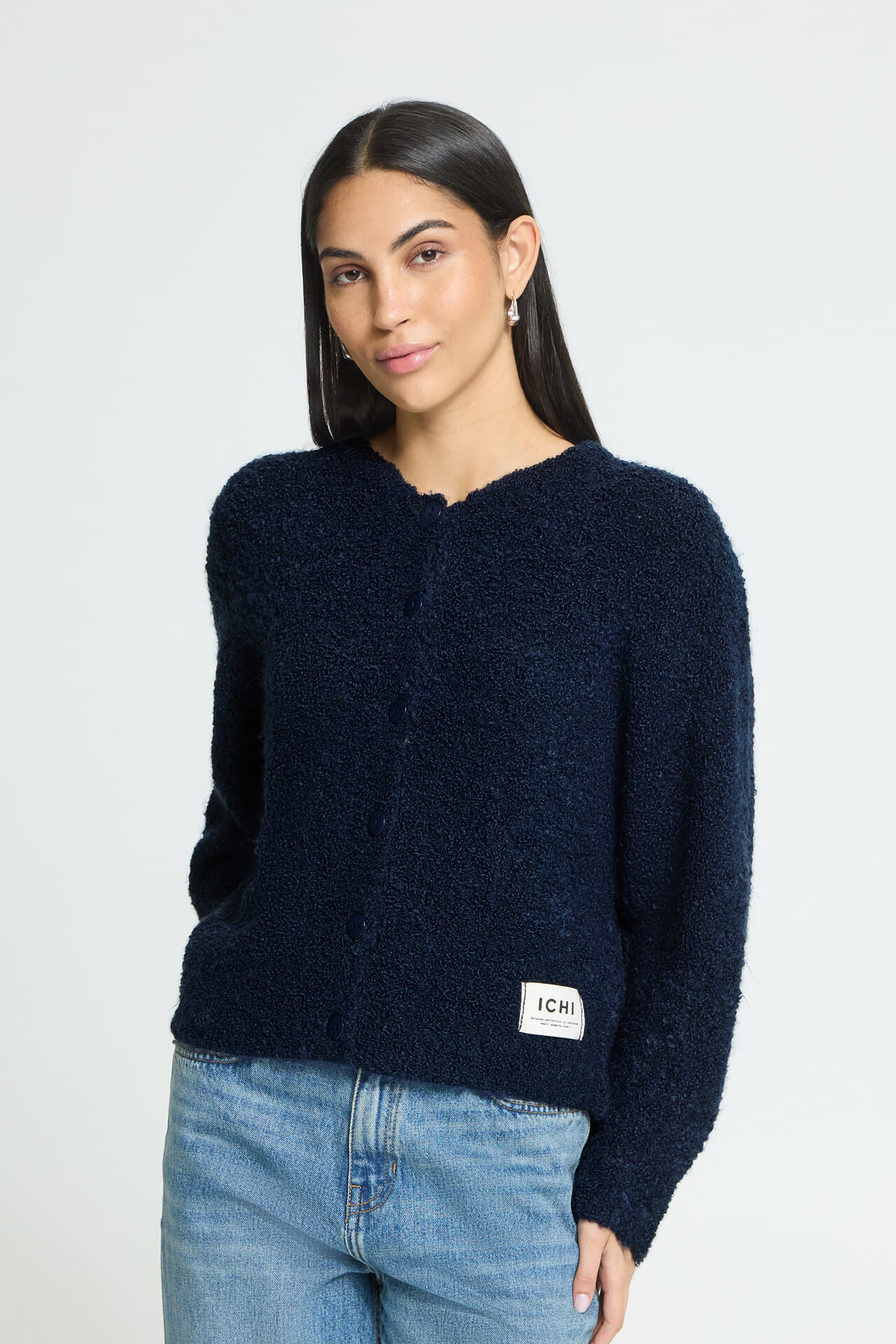 Ichi Vest Sarisa Jeans Light