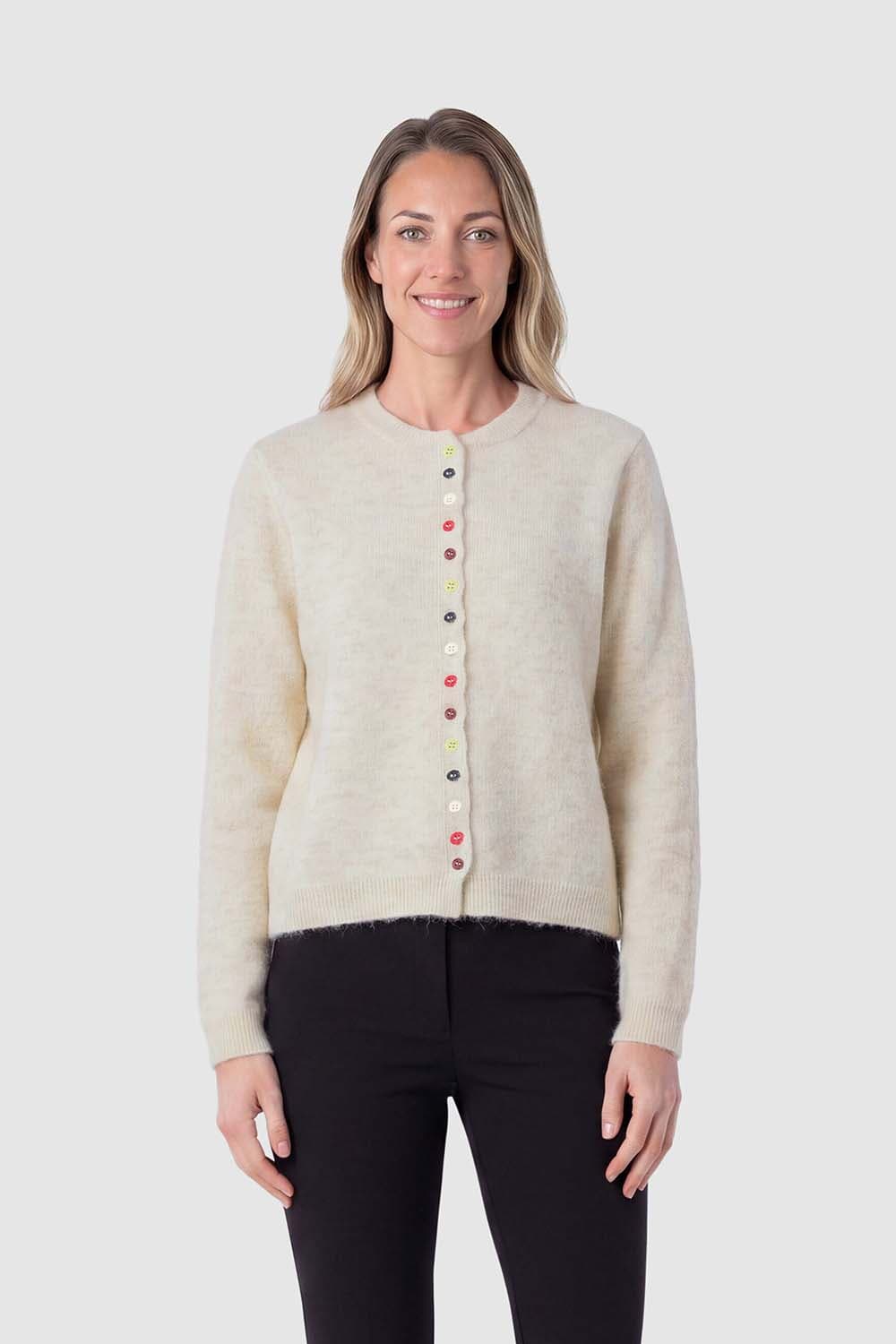 Ichi Vest Fantia Off White