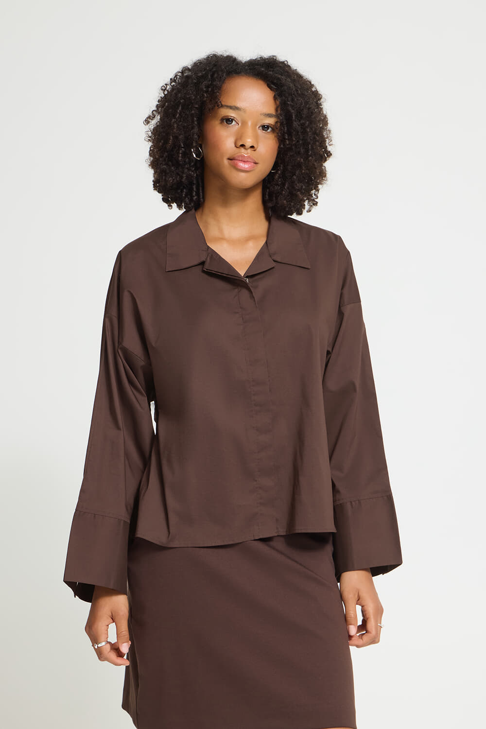 Ichi Blouse Kaysa Bruin