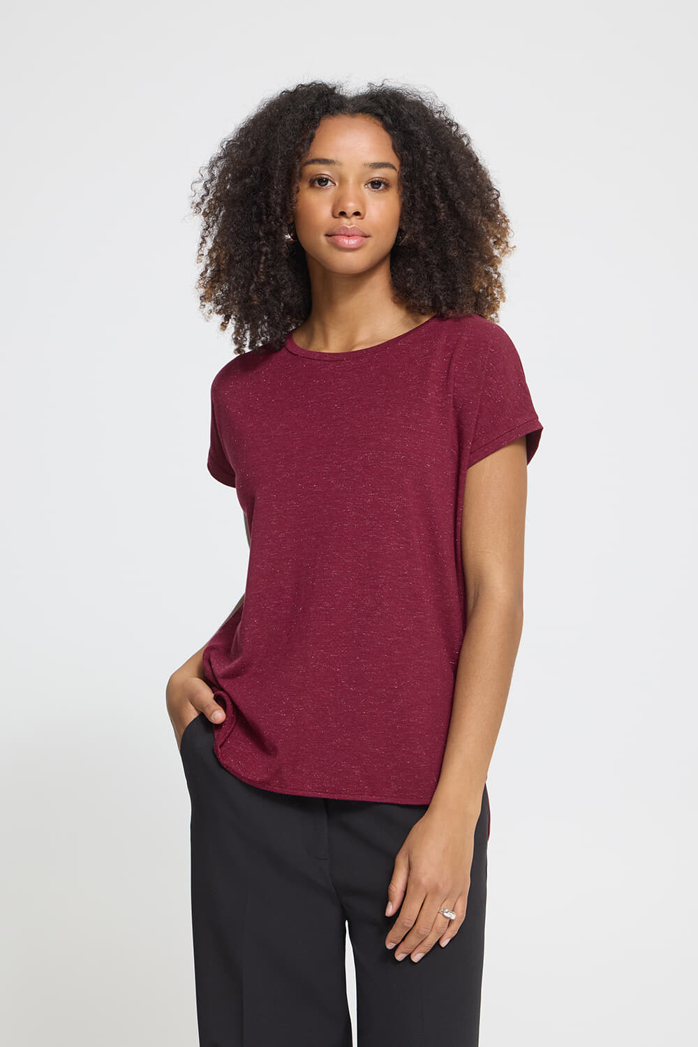 Ichi Top Rebel Bordeaux Rood