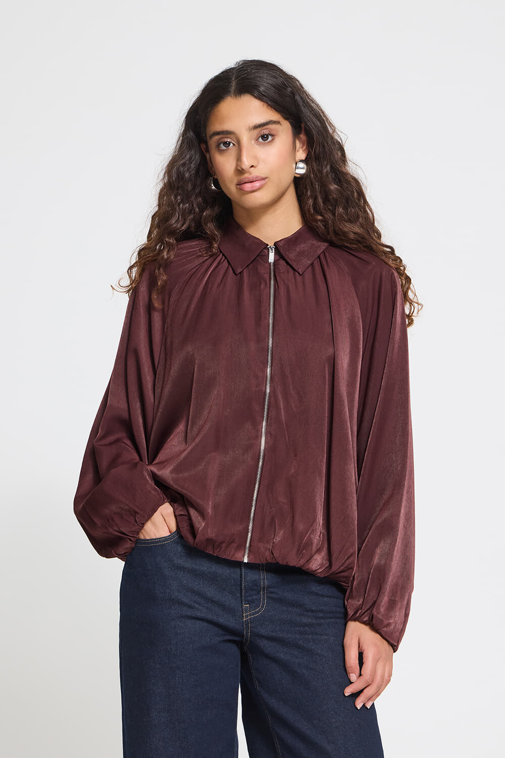 Ichi Jas Einya Bordeaux Rood
