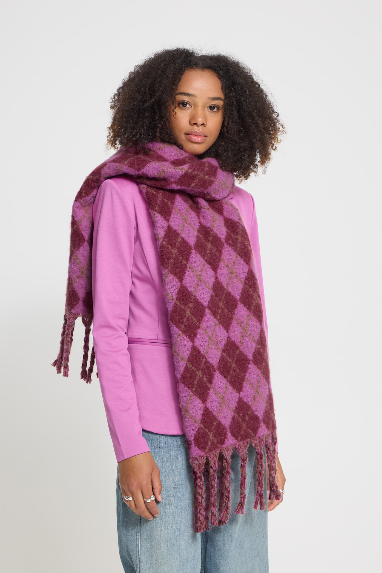 Ichi Sjaal Adalhlia Bordeaux Rood