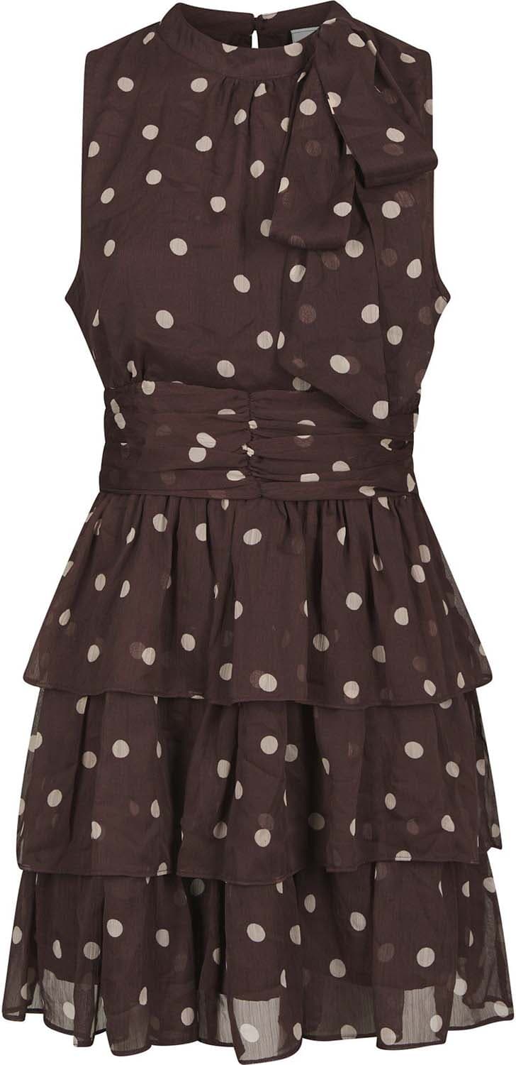 Neo Noir Jurk May Bruin