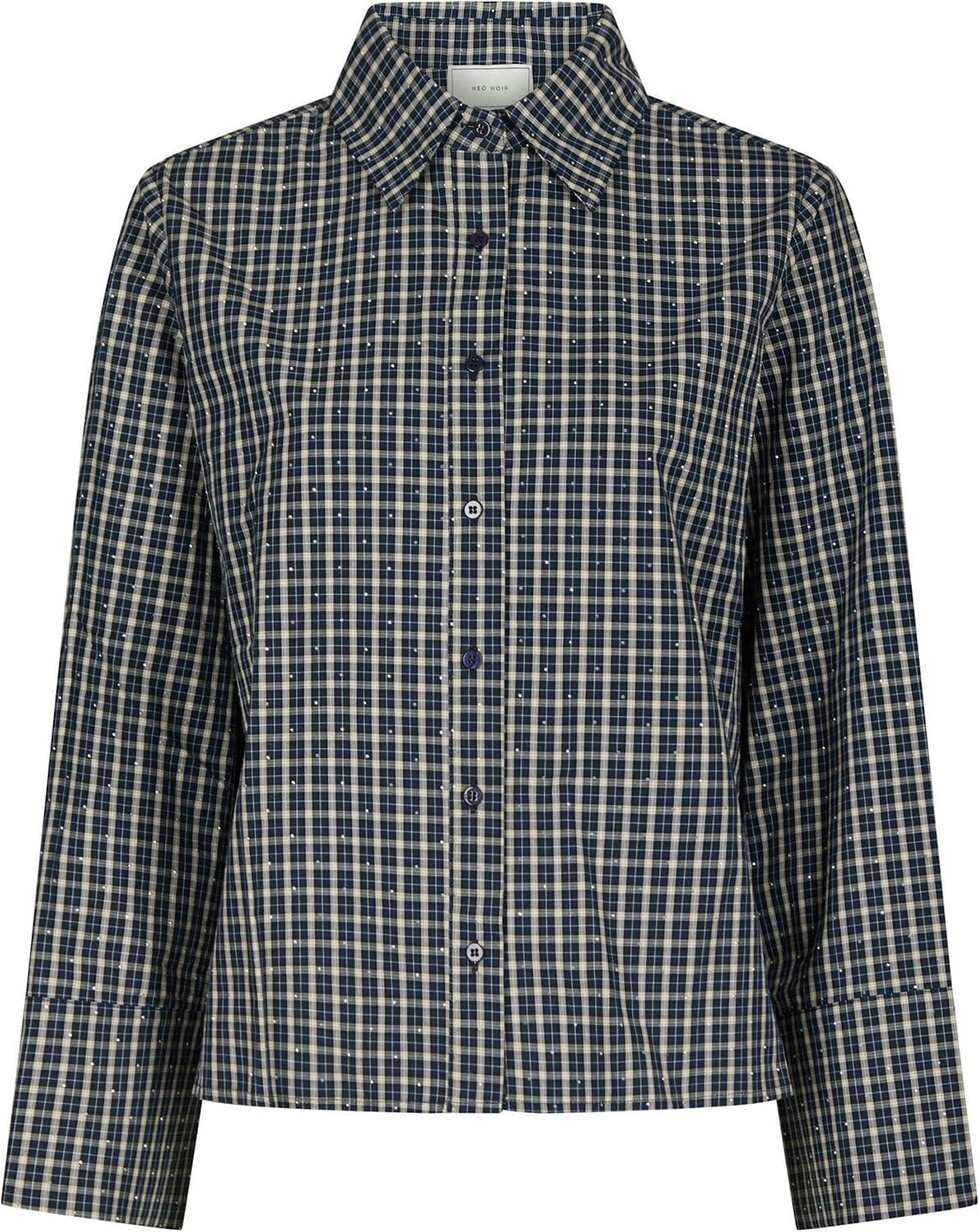 Neo Noir Blouse Drew Check Bedaz Blauw