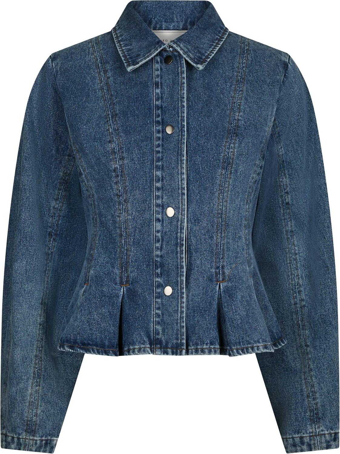 Neo Noir Jack Rivora Denim Peplum Blauw