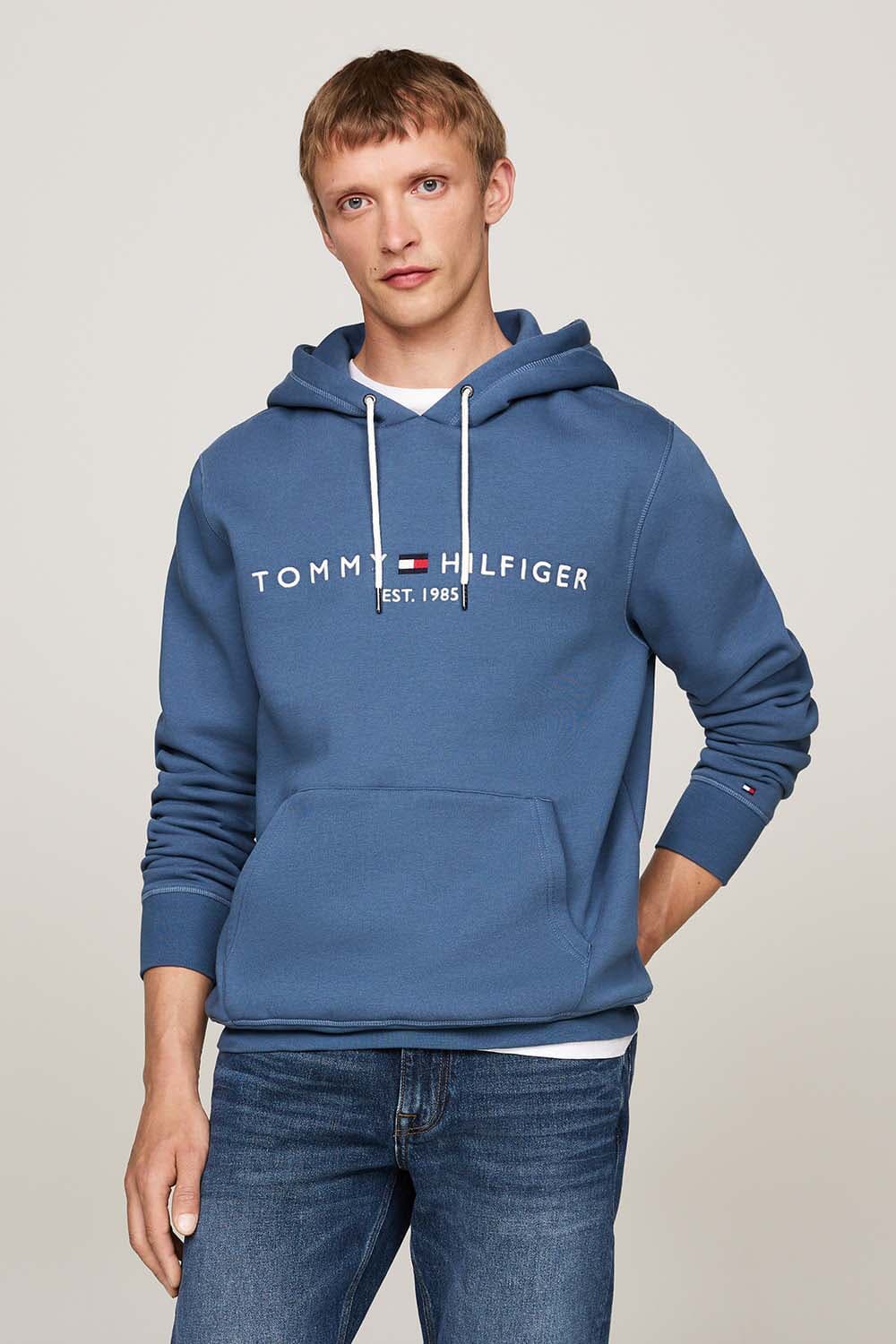 Tommy Hilfiger Tommy logo hoody Blauw