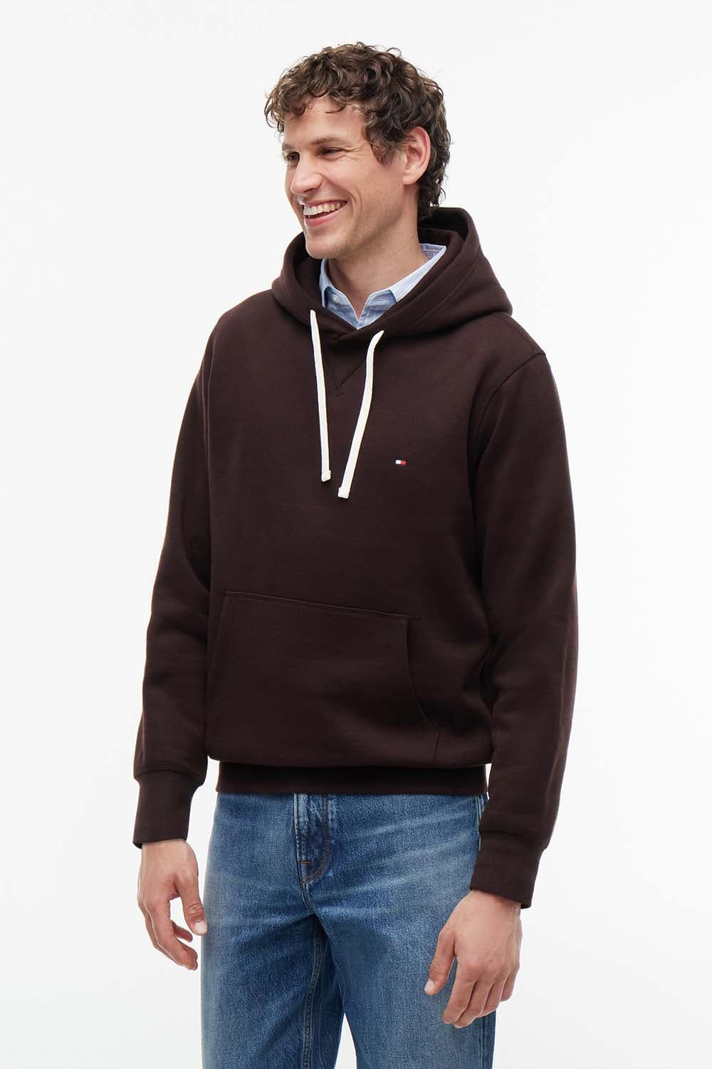 Tommy Hilfiger Sweater Seasonal Fleece Bruin