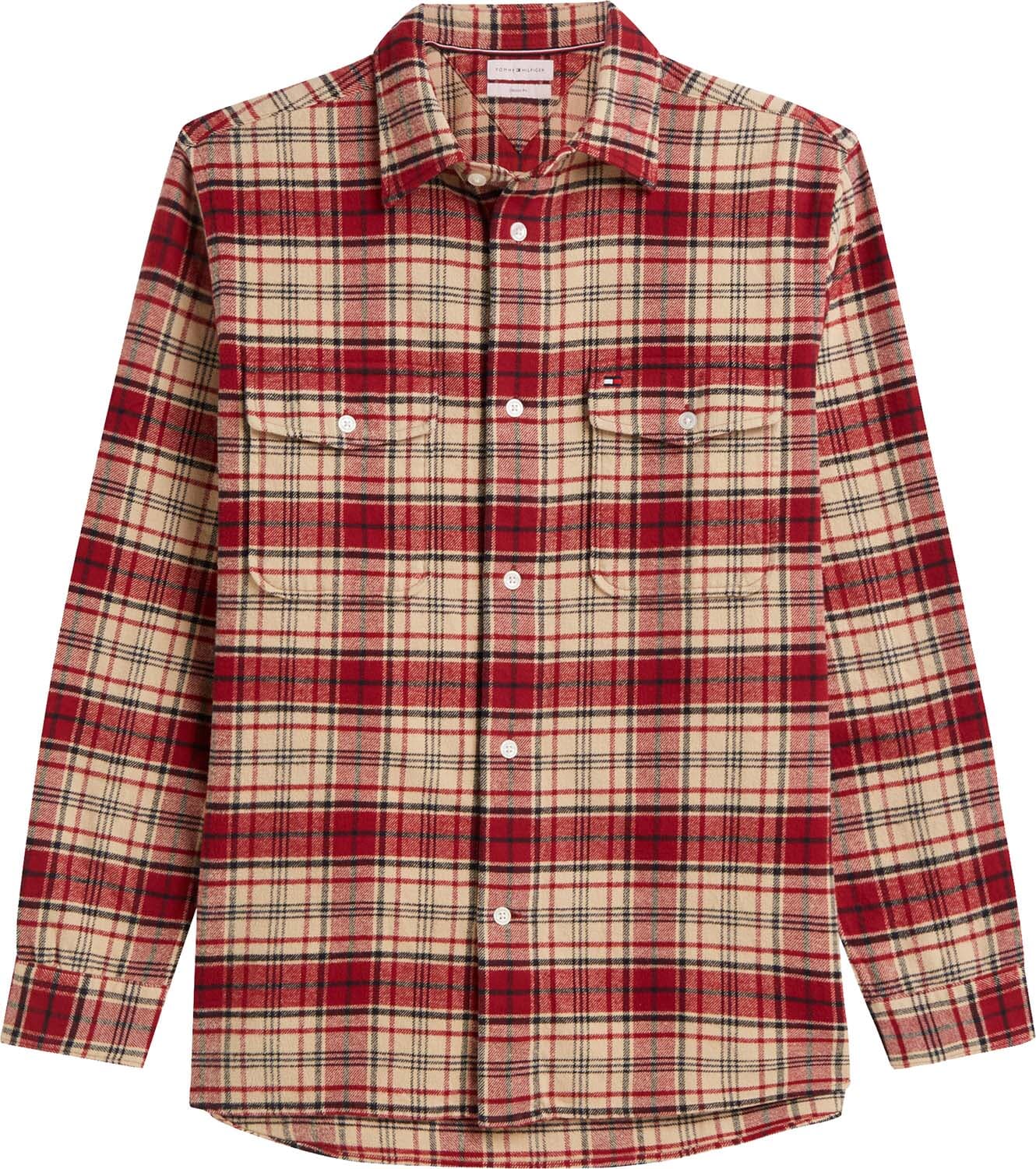 Tommy Hilfiger Overhemd Check Rood