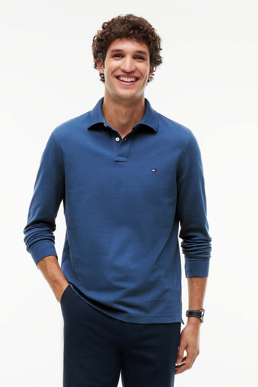 Tommy Hilfiger Rugby 1985 Regular Blauw