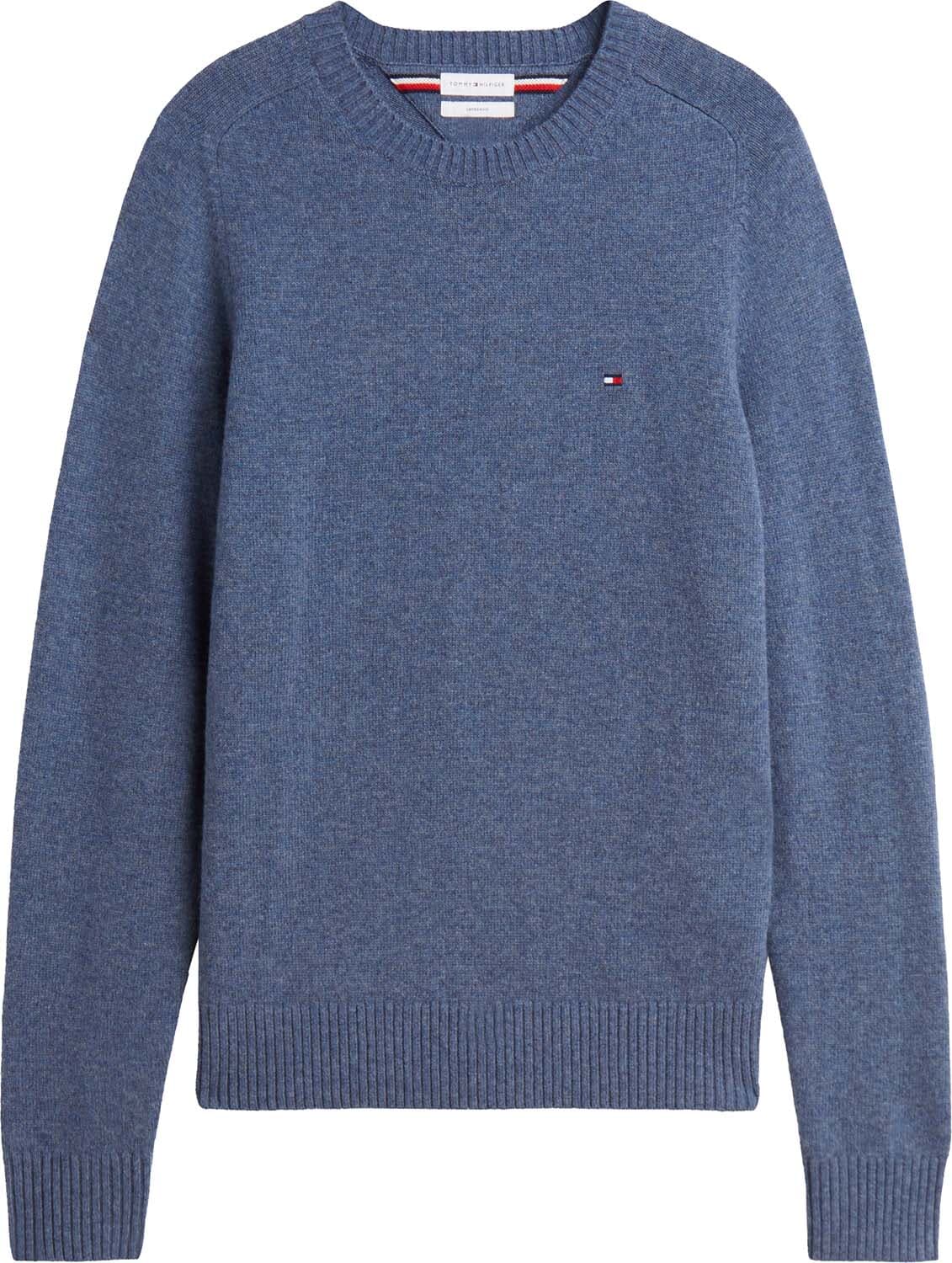 Tommy Hilfiger Trui Lamswol Blauw