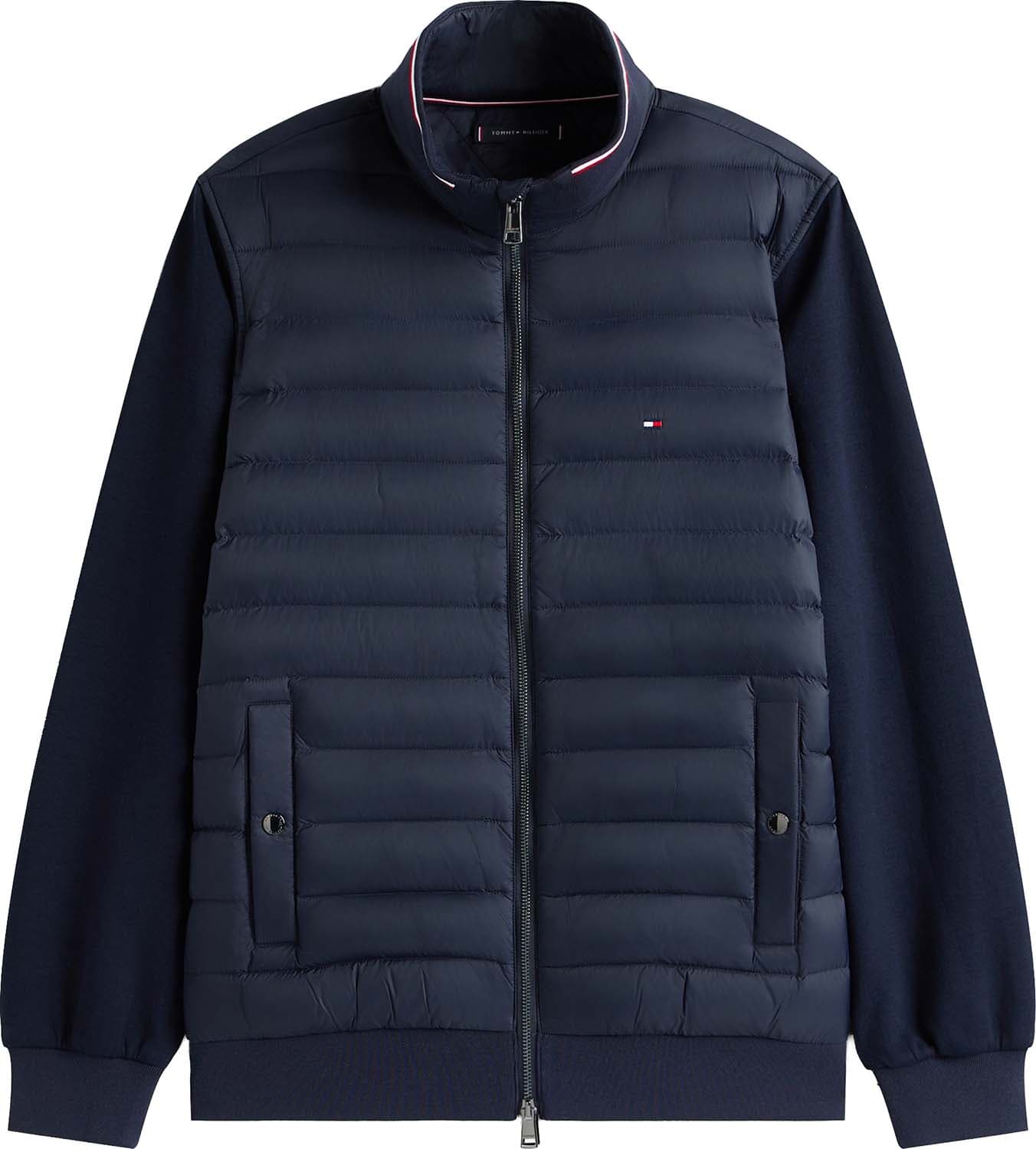 Tommy Hilfiger Vest Mix Media Col Navy