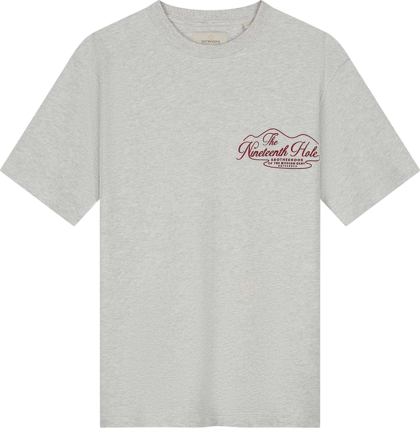 Dstrezzed T-shirt Lasse Artwork Grijs